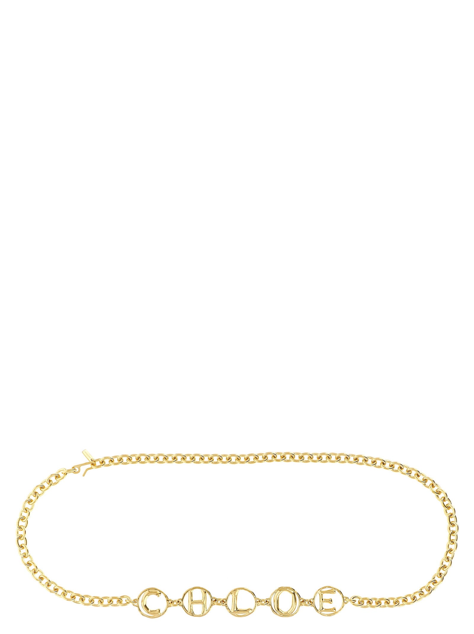 Chloé Script Jewel Belt – 100% brass