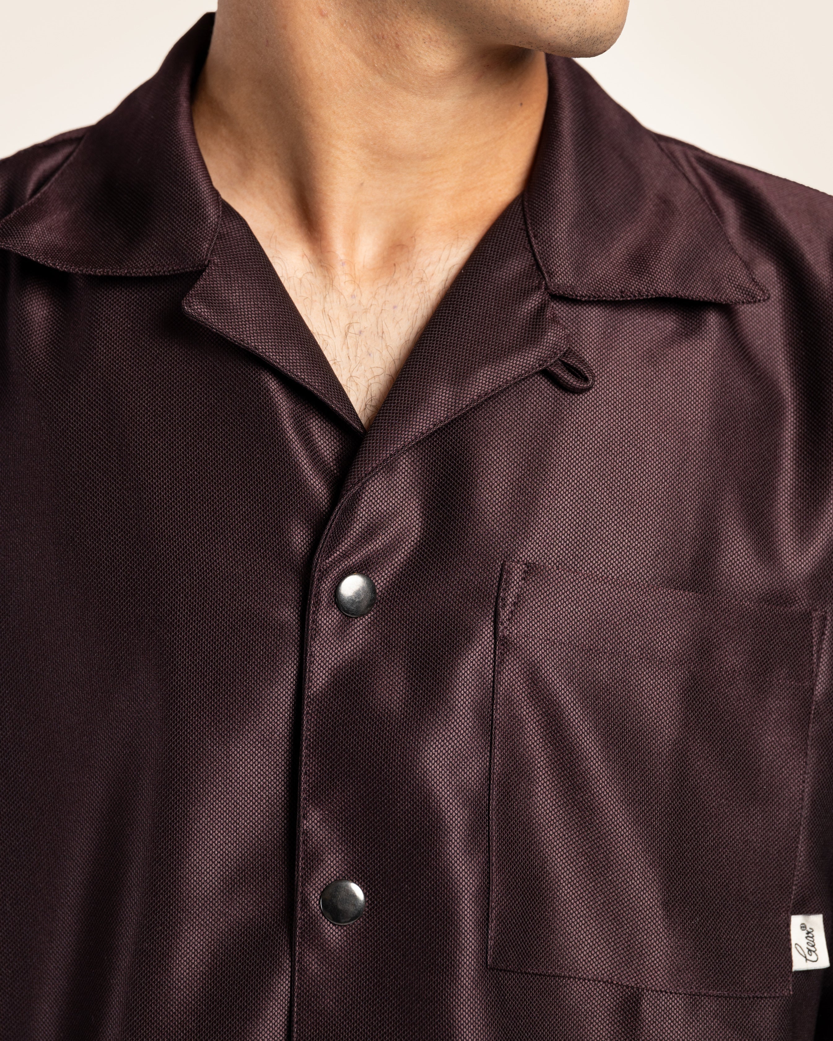 MNST GEAR Pyro Shirt In Cocacola Brown - view 5