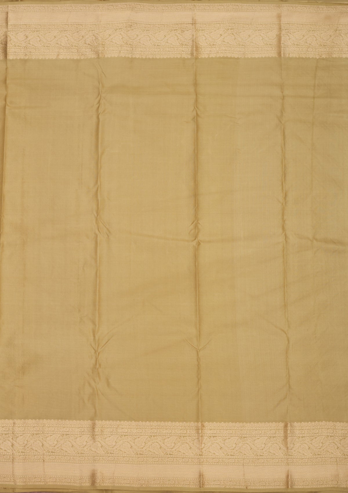 Koskii Beige Zariwork Pure Silk Saree – Women's - view 7