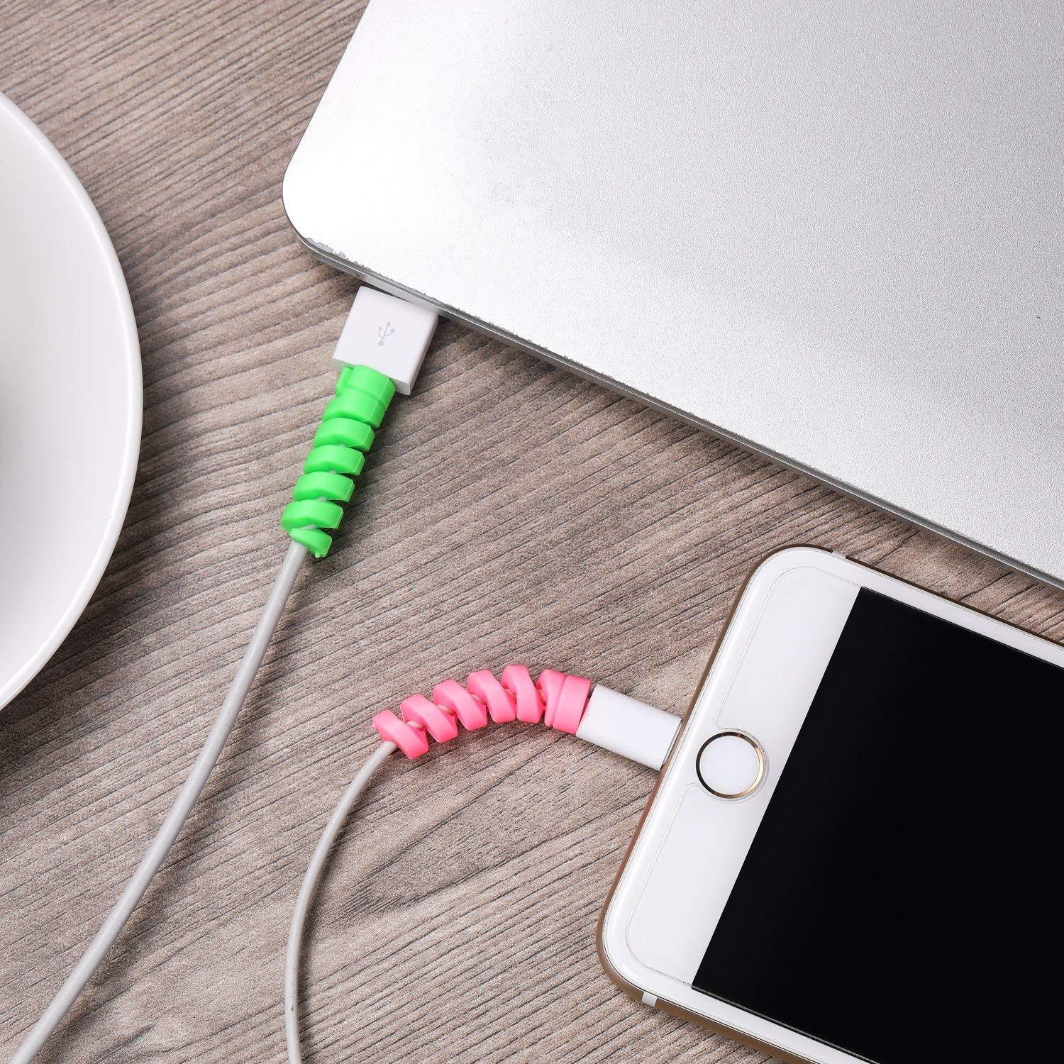 Casebasket Spiral Charger Spring Cable & Wire Protector - view 4