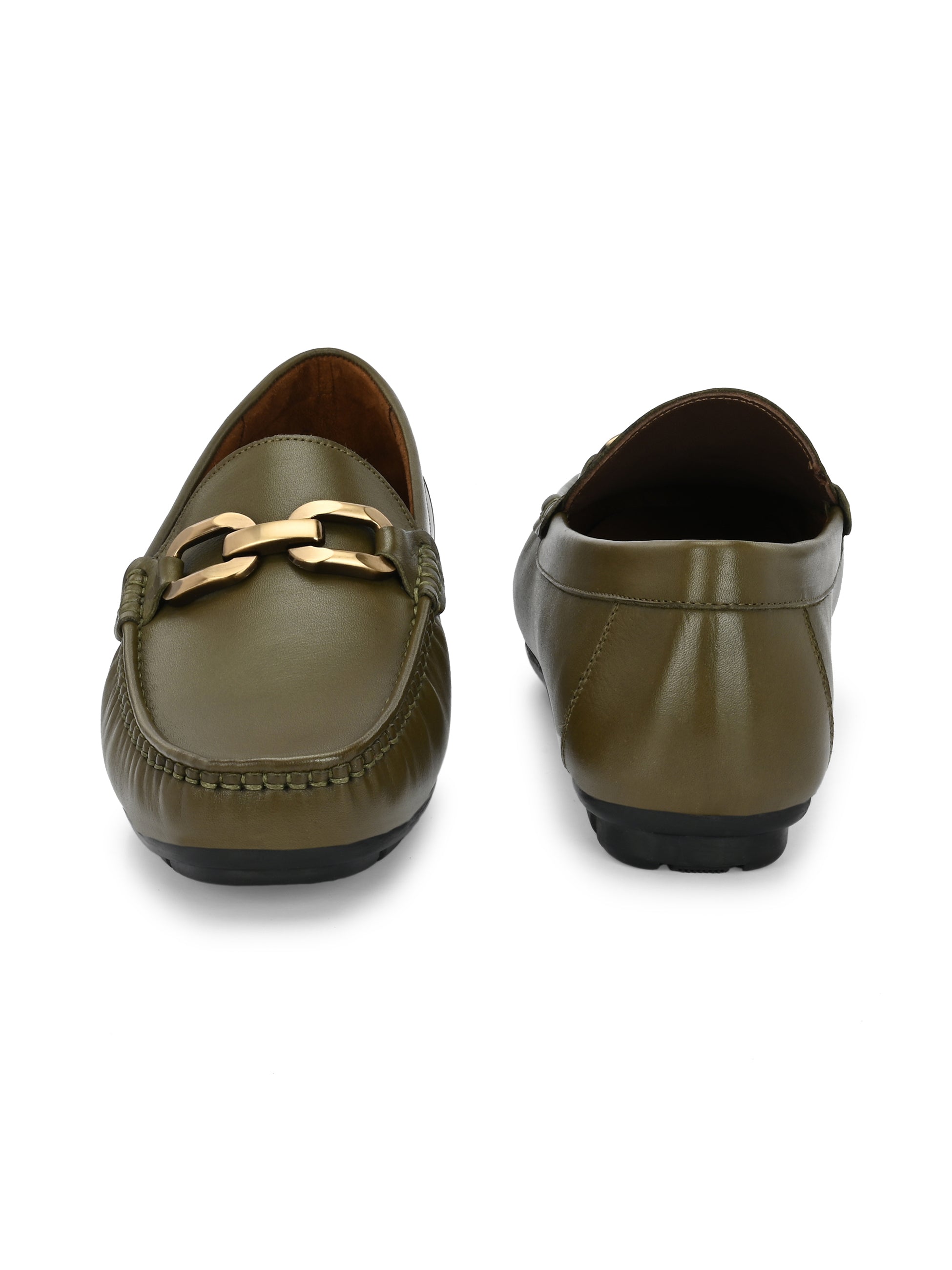 Egoss Shoes Egoss Casual Loafers For Men – Olive