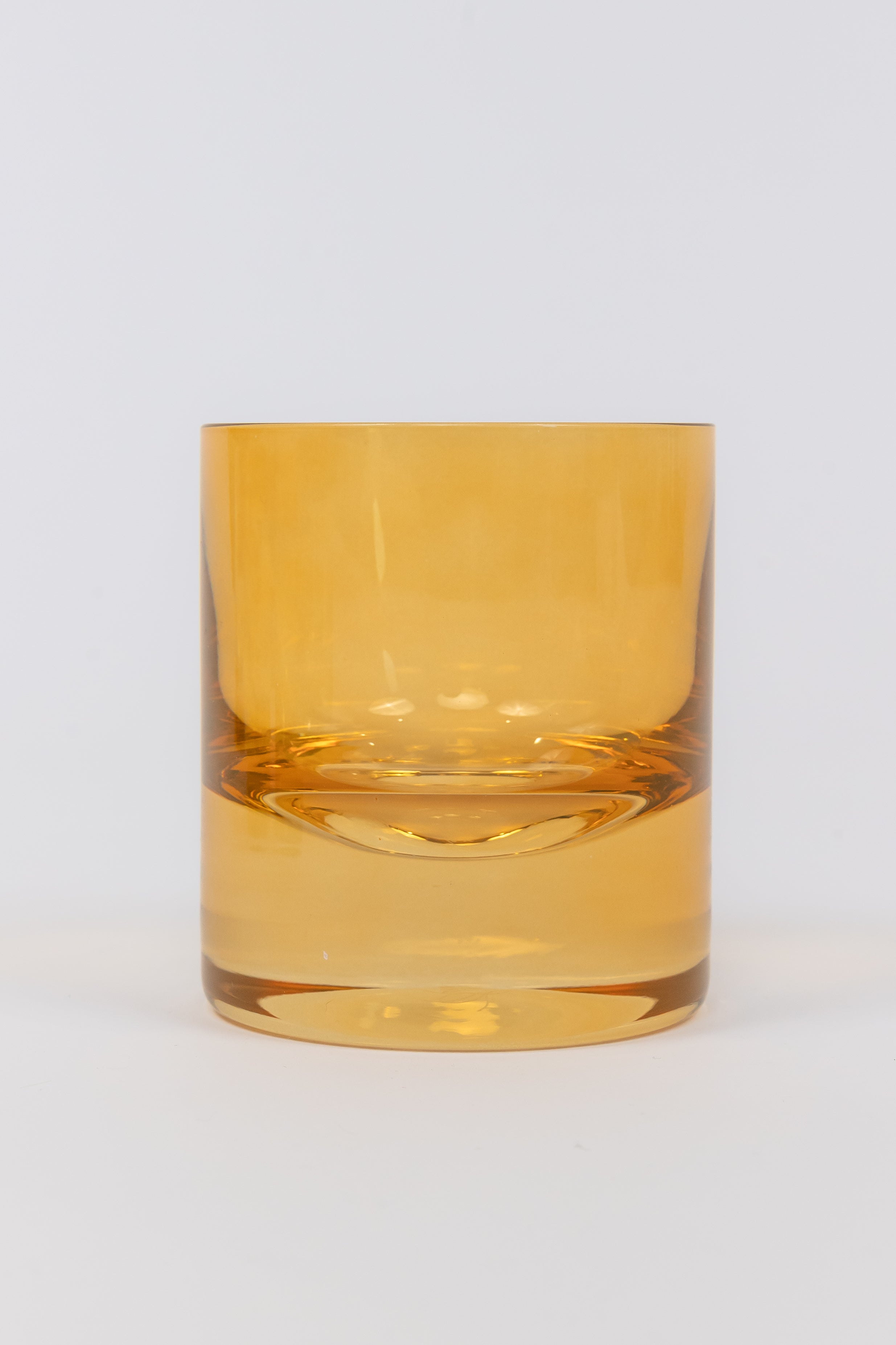 Estelle Colored Glass Estelle Colored Rocks Glass - Set of 6 {Butterscotch} - view 3