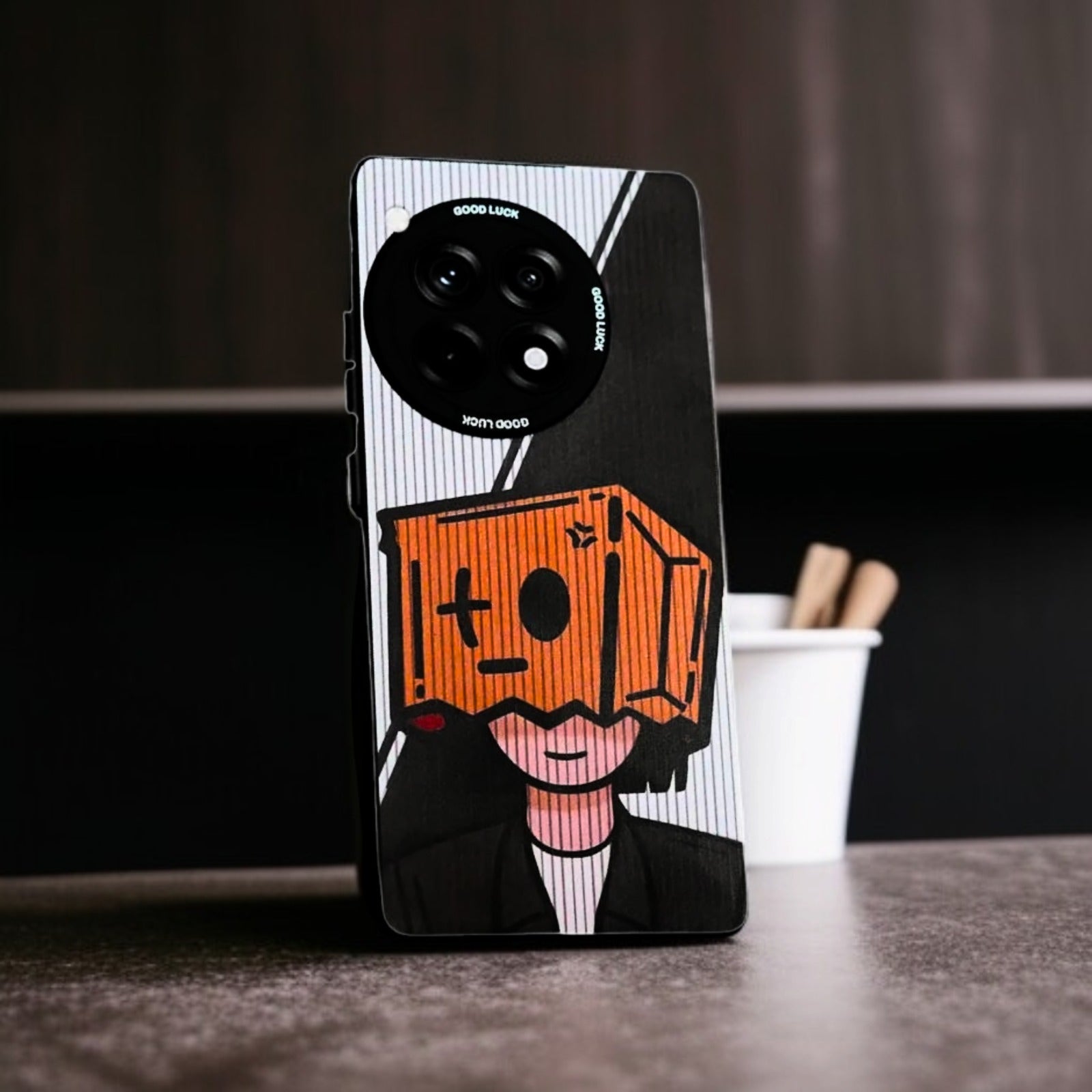 MillionCases .in Viral Icon Cardboard Boy Design Case - OnePlus - view 3