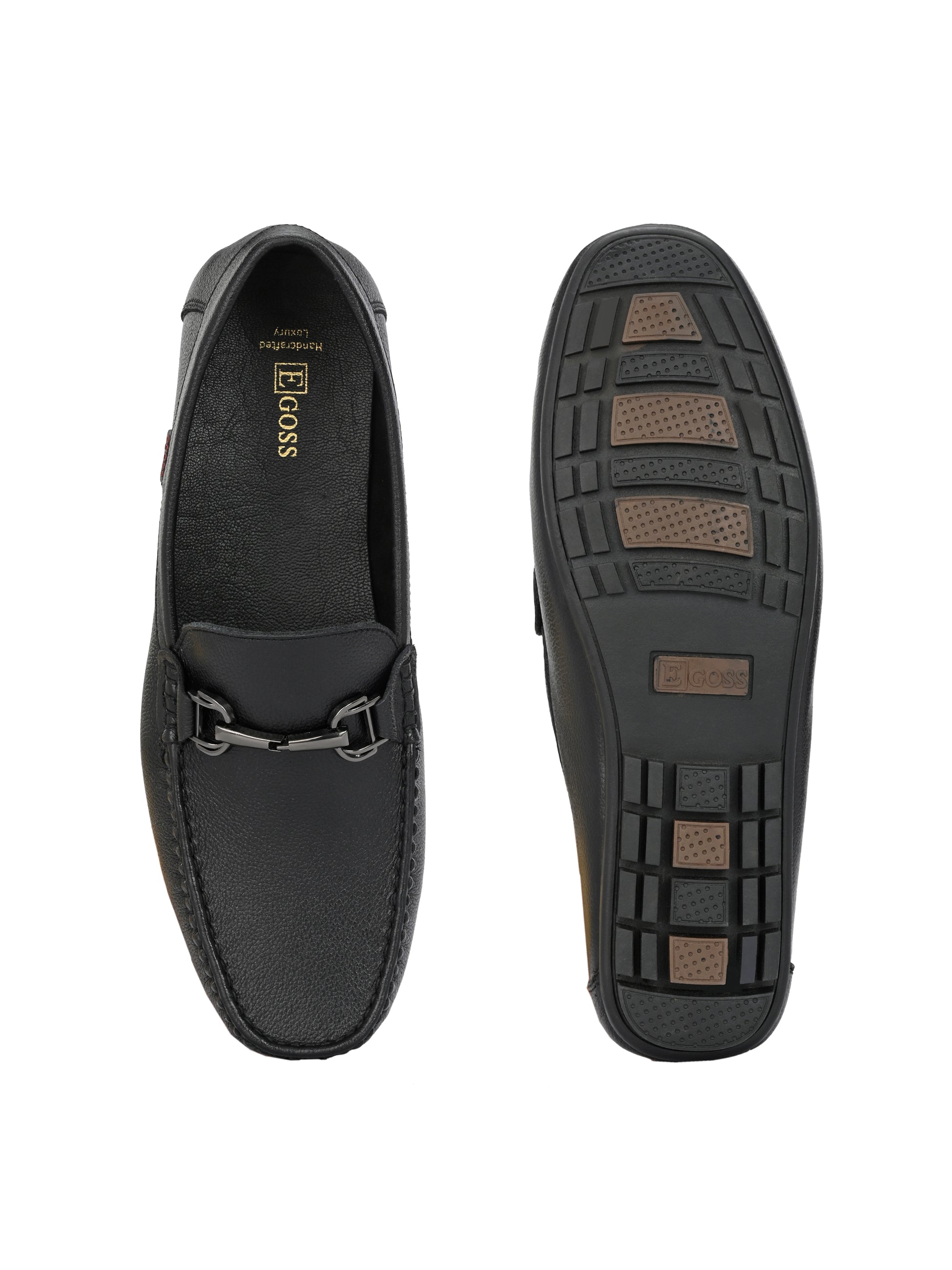 Egoss Shoes Egoss Casual Leather Loafers For Men - view 15