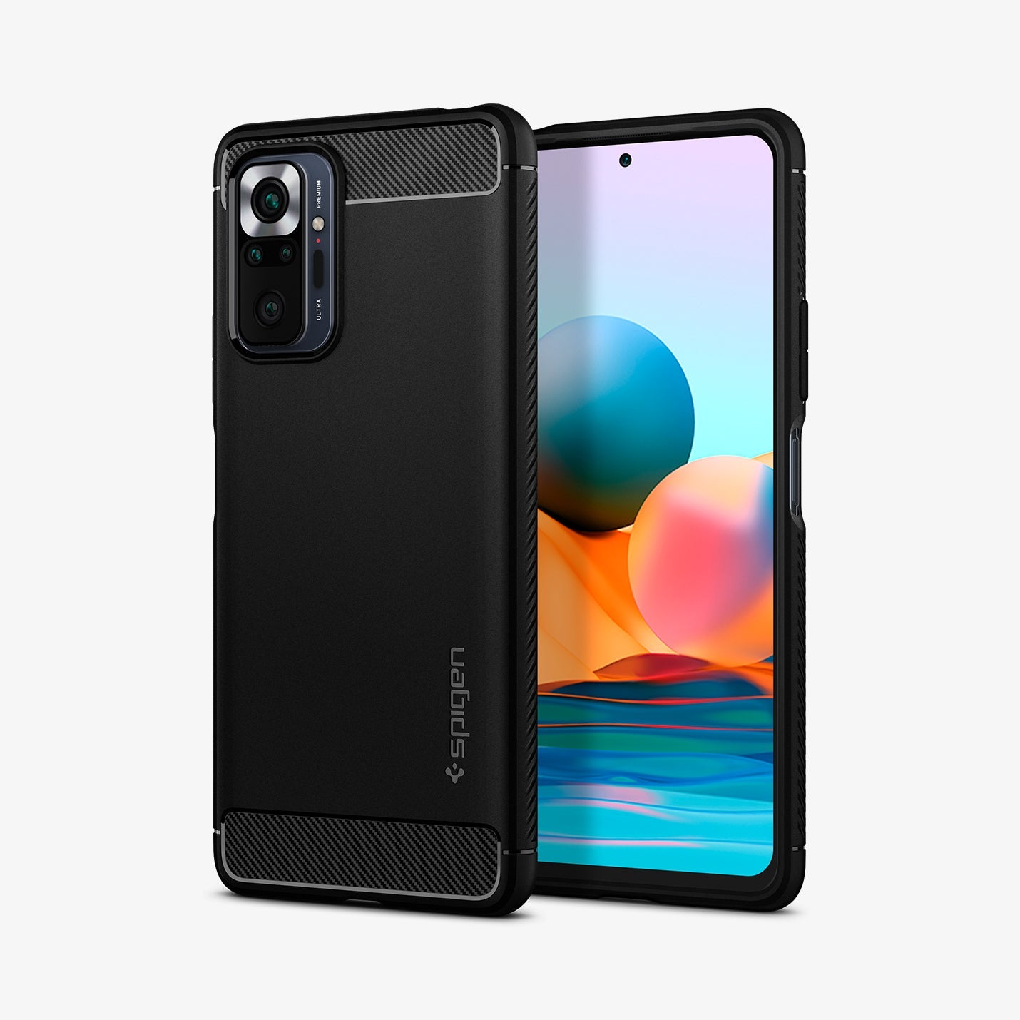 Xiaomi Redmi Series - Rugged Armor – Matte Black - view 2