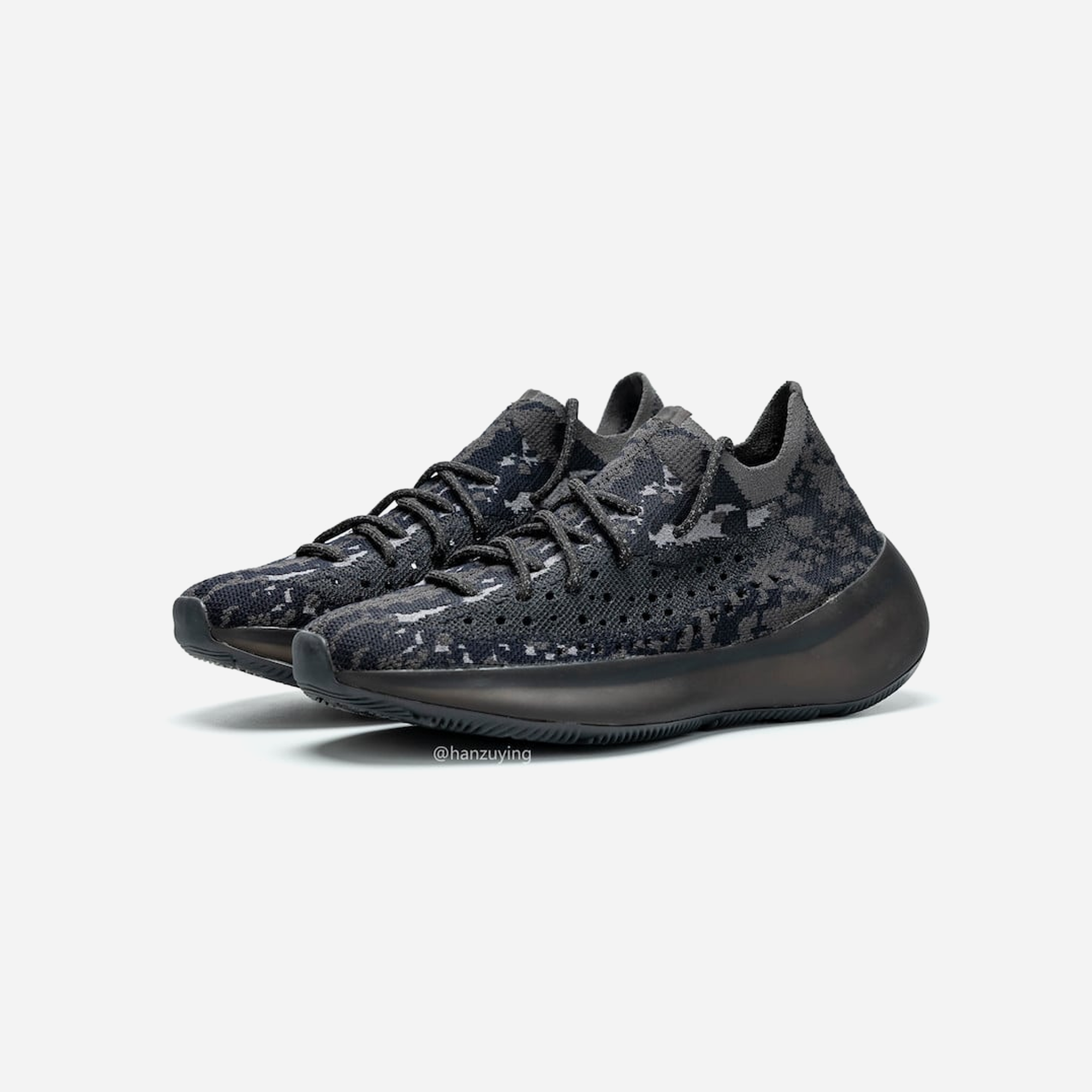 Adidas Yeezy Boost 380 'Triple Black' - view 2
