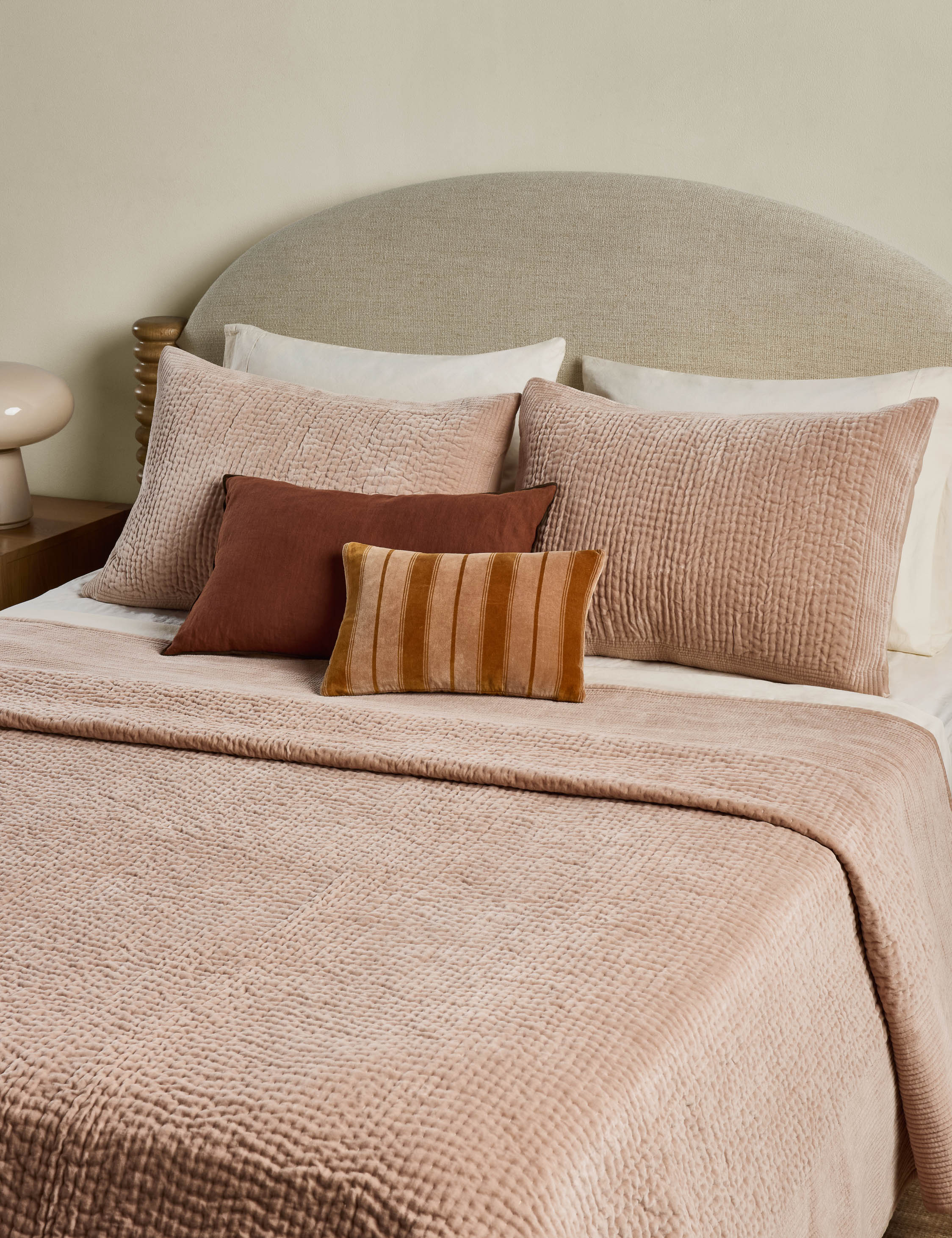 Lulu and Georgia Bloomfield Velvet Quilt