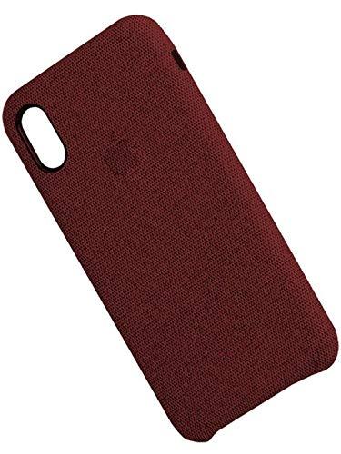 KShop Fabric Cover For iPhone X / XS - Red - view 2