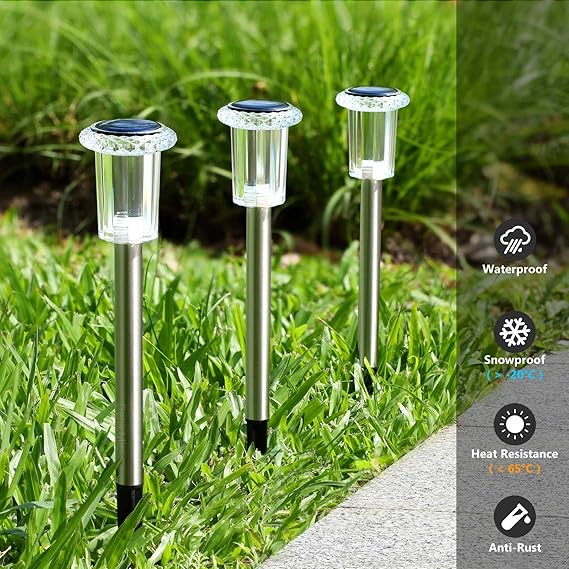 Catterton Waterproof Solar Pathway Lights???? (Pack Of 5) - view 3
