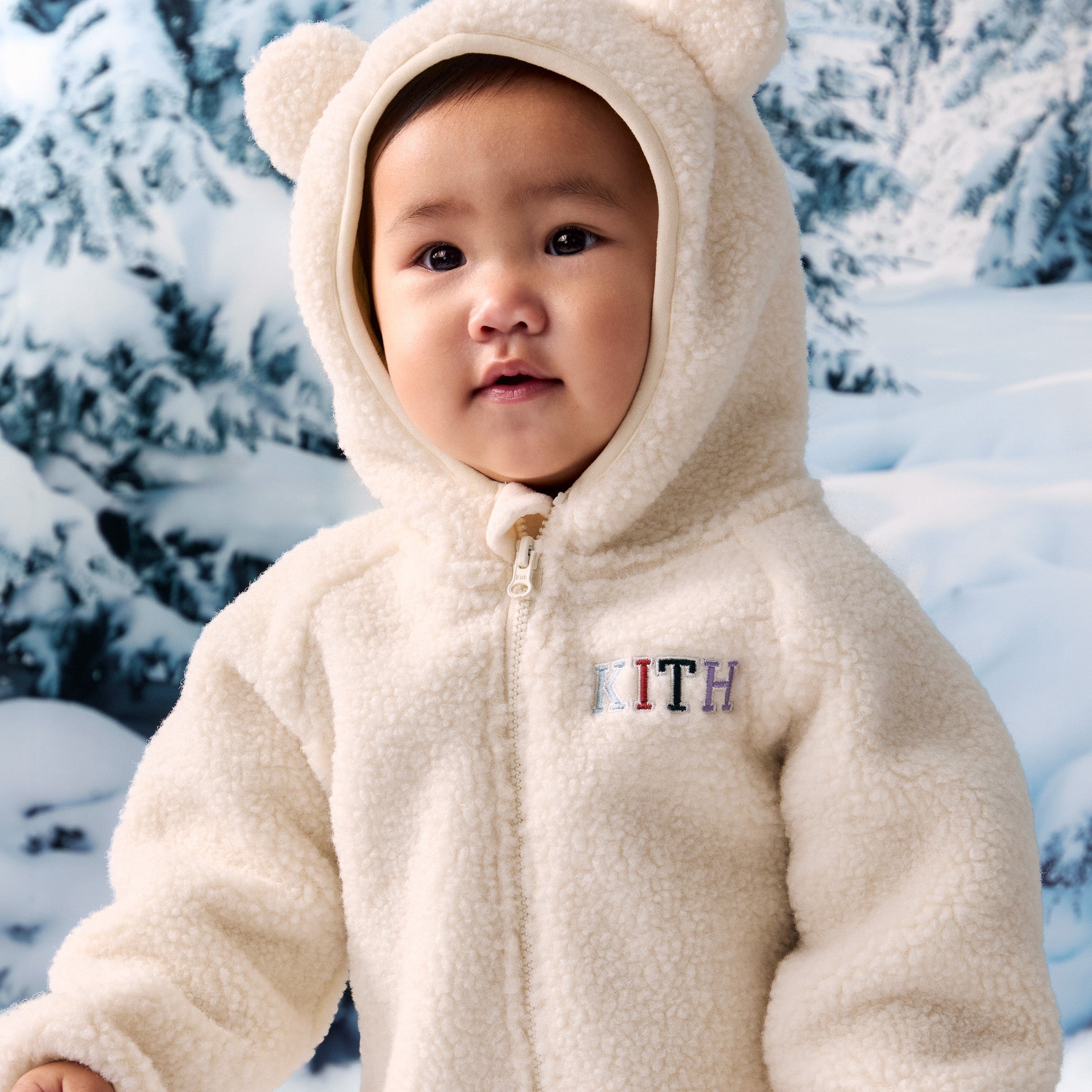 Kith Baby New York to the World Sherpa Coverall - Silk - view 3