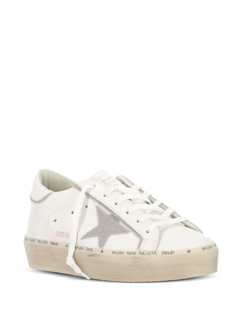 Golden Goose Hi Star Lreather Sneakers – Outer: Calf Leather 100% - view 2