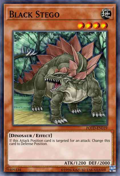 Yu-Gi-Oh! Black Stego - POTD-EN019 - Common - Unlimited