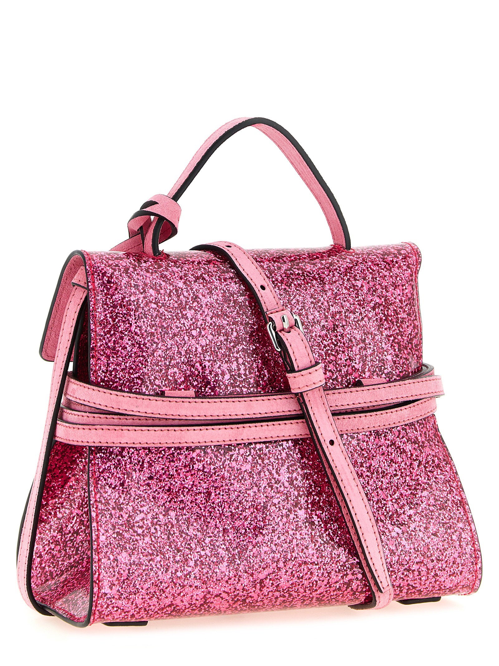 Moschino Tie Me Small Handbag – 65% lh 20% pvc 15% co - view 2