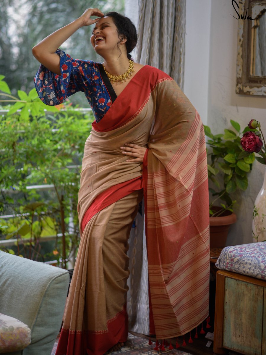 Women's sarees – suta.in Rukhsar – Women's