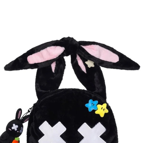 Sneaker Cafe Mumbai Black Rabbit Full Bunny Face Sling Bag - view 2