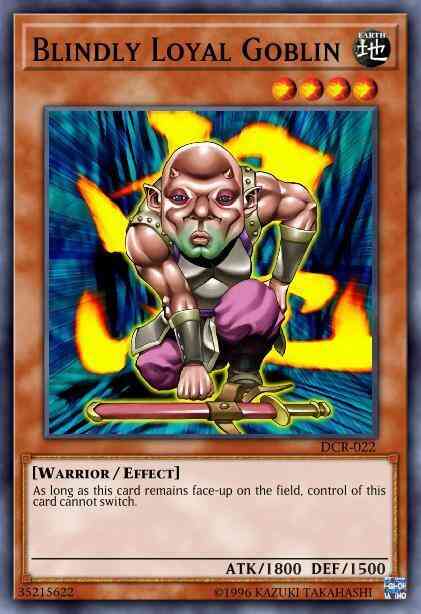 Yu-Gi-Oh! Blindly Loyal Goblin - DR1-EN184 - Common - Unlimited