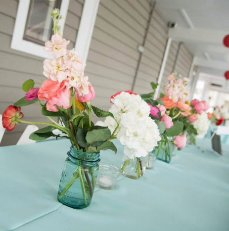 fiftyflowers.com Beach Coral Rose Wedding - view 4