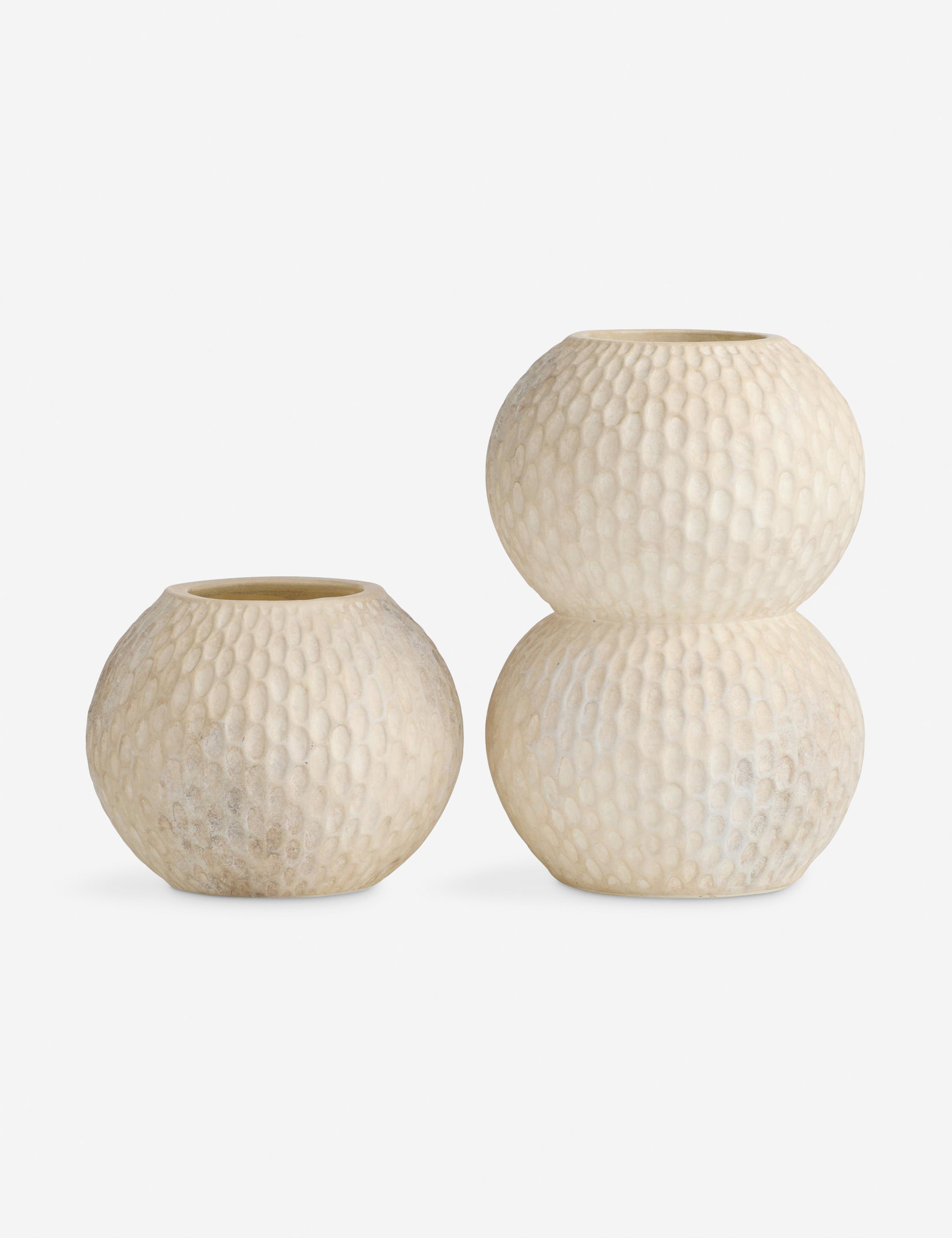 Kayli vases set – Lulu and Georgia Kayli Vases (Set of 2) by Arteriors