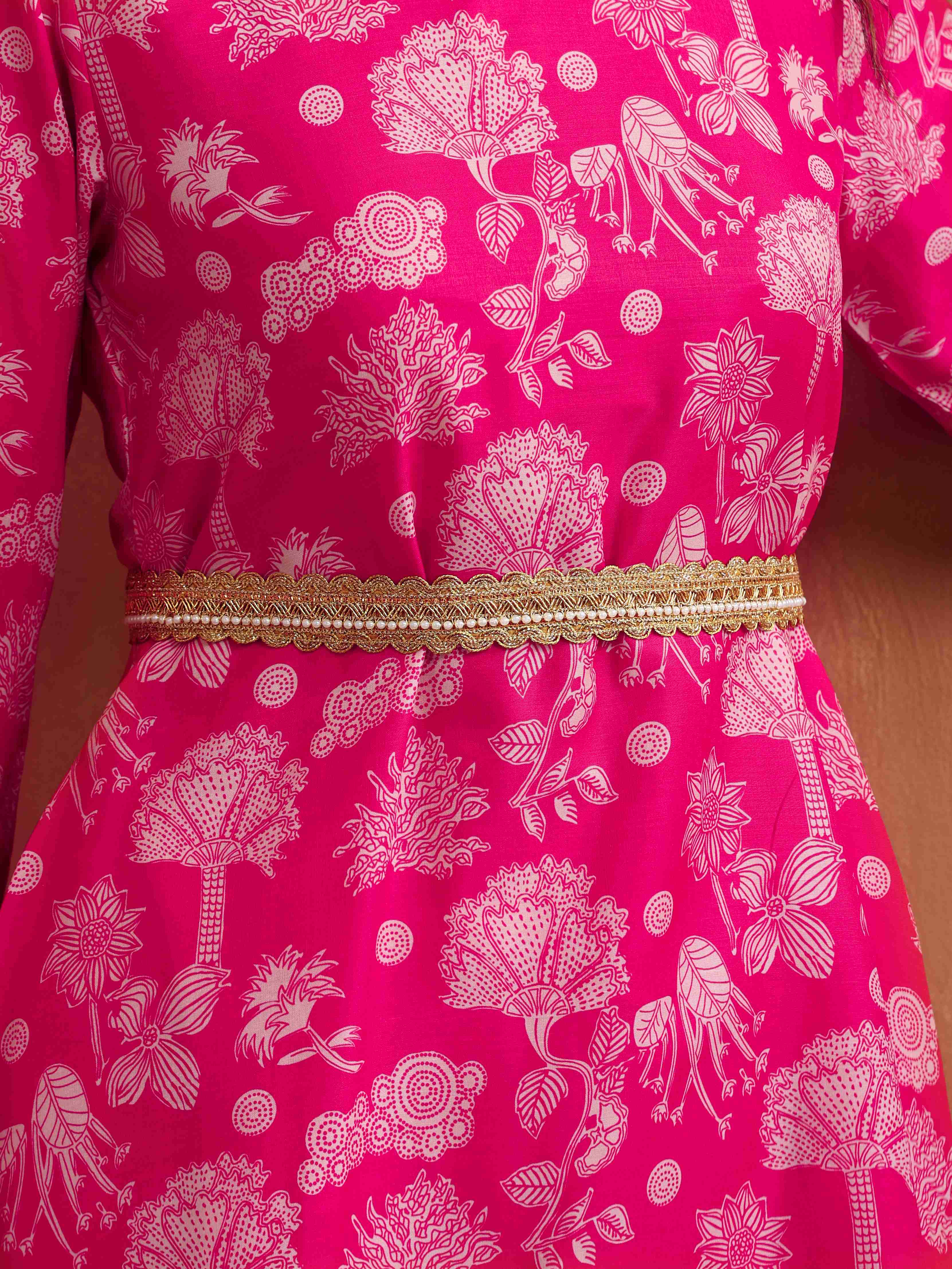 trueBrowns Gold Embellished Belt - view 2