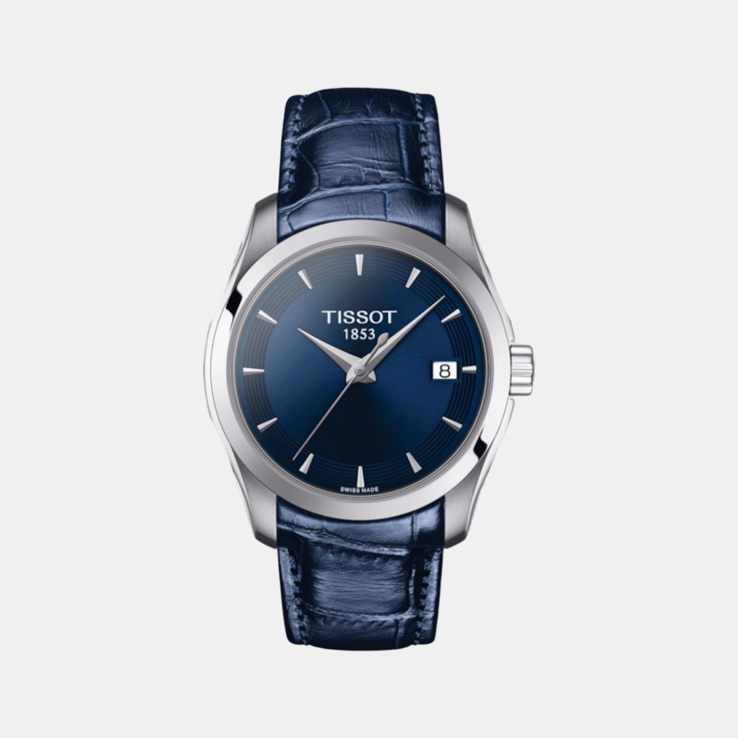 Tissot Couturier Men Analog Leather Watch T0352101604100