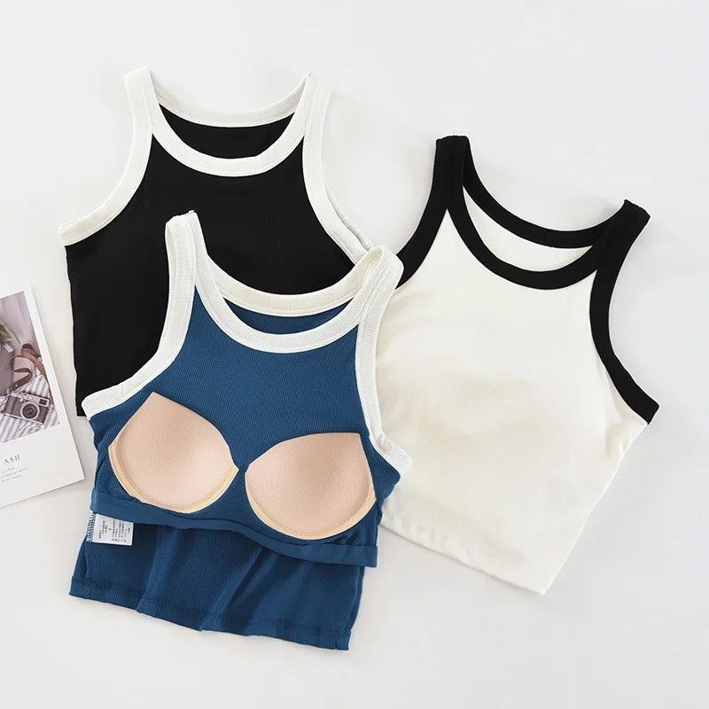 Alamode By Akanksha Nikki Tank Tops with Inbuilt Bra