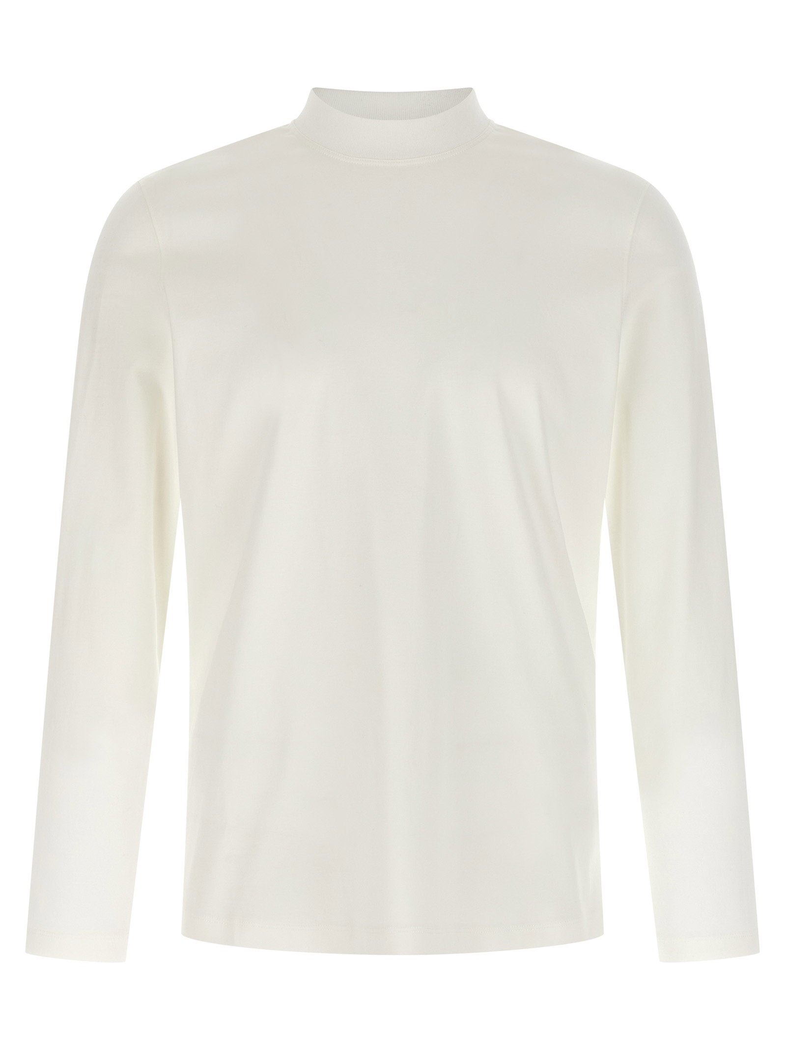 Brunello Cucinelli Chimney Neck T-shirt – 100% cotton