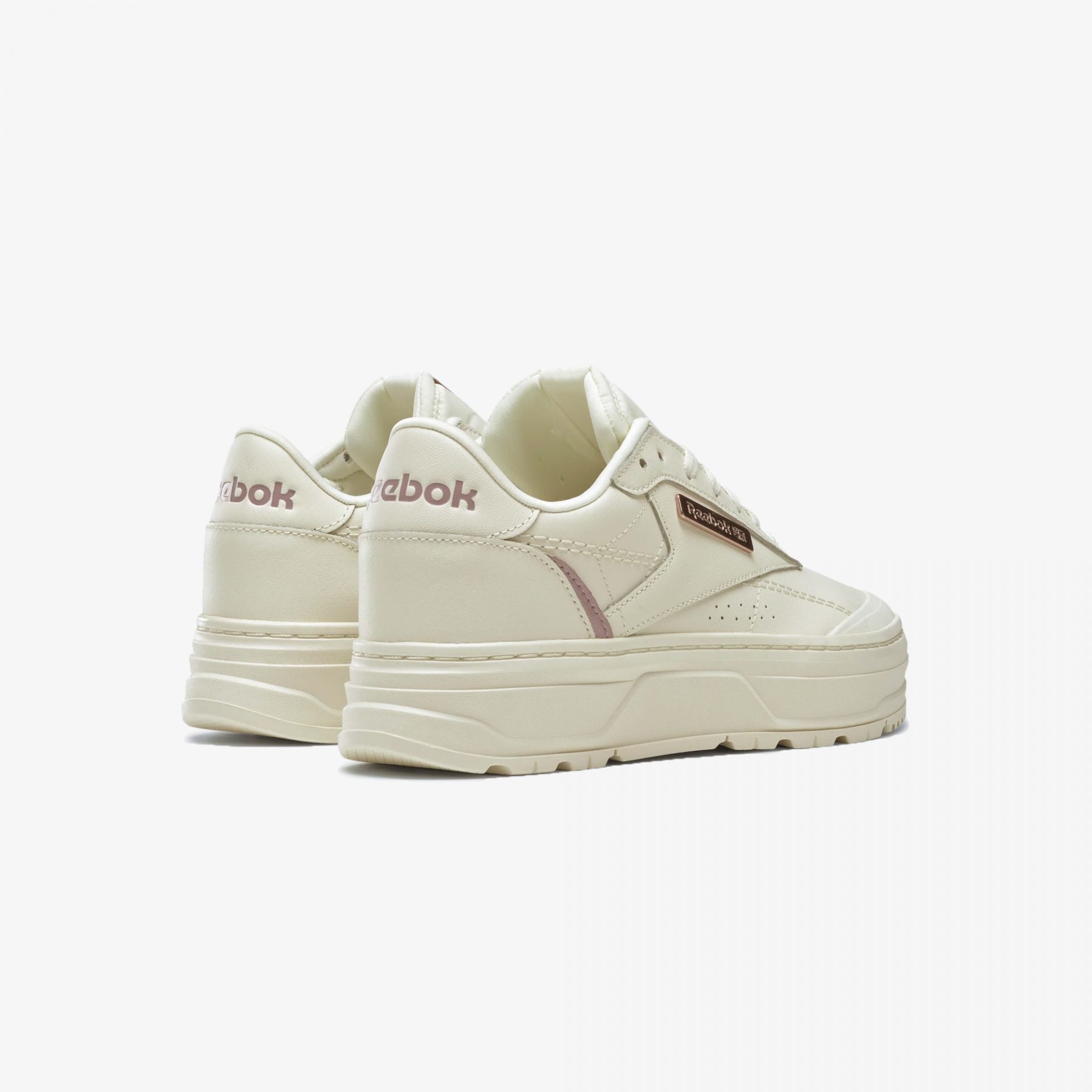 Reebok | CLUB C DOUBLE GEO { CHALK WHITE - view 2