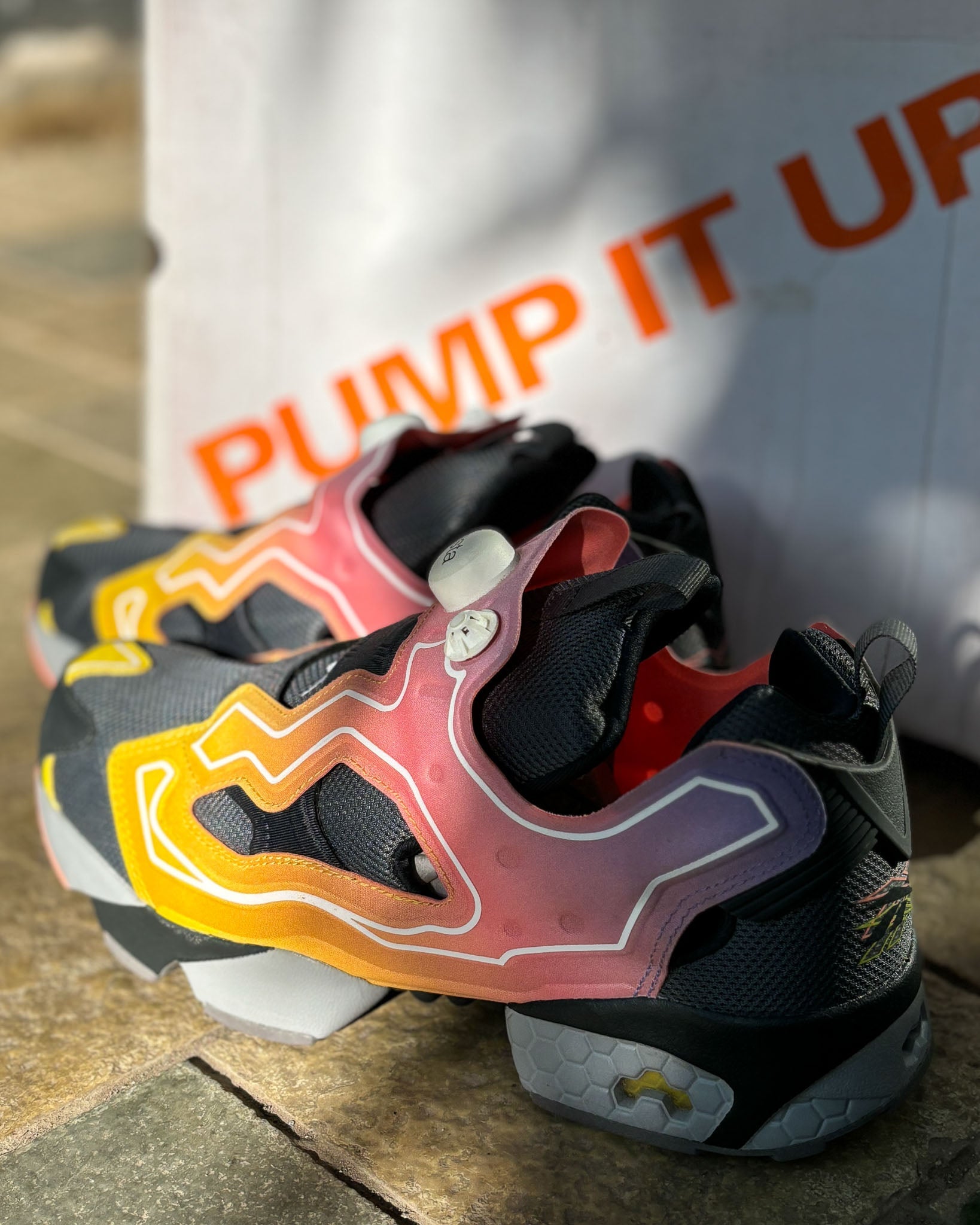 Reebok Classic Colourblock Running Shoes - view 4