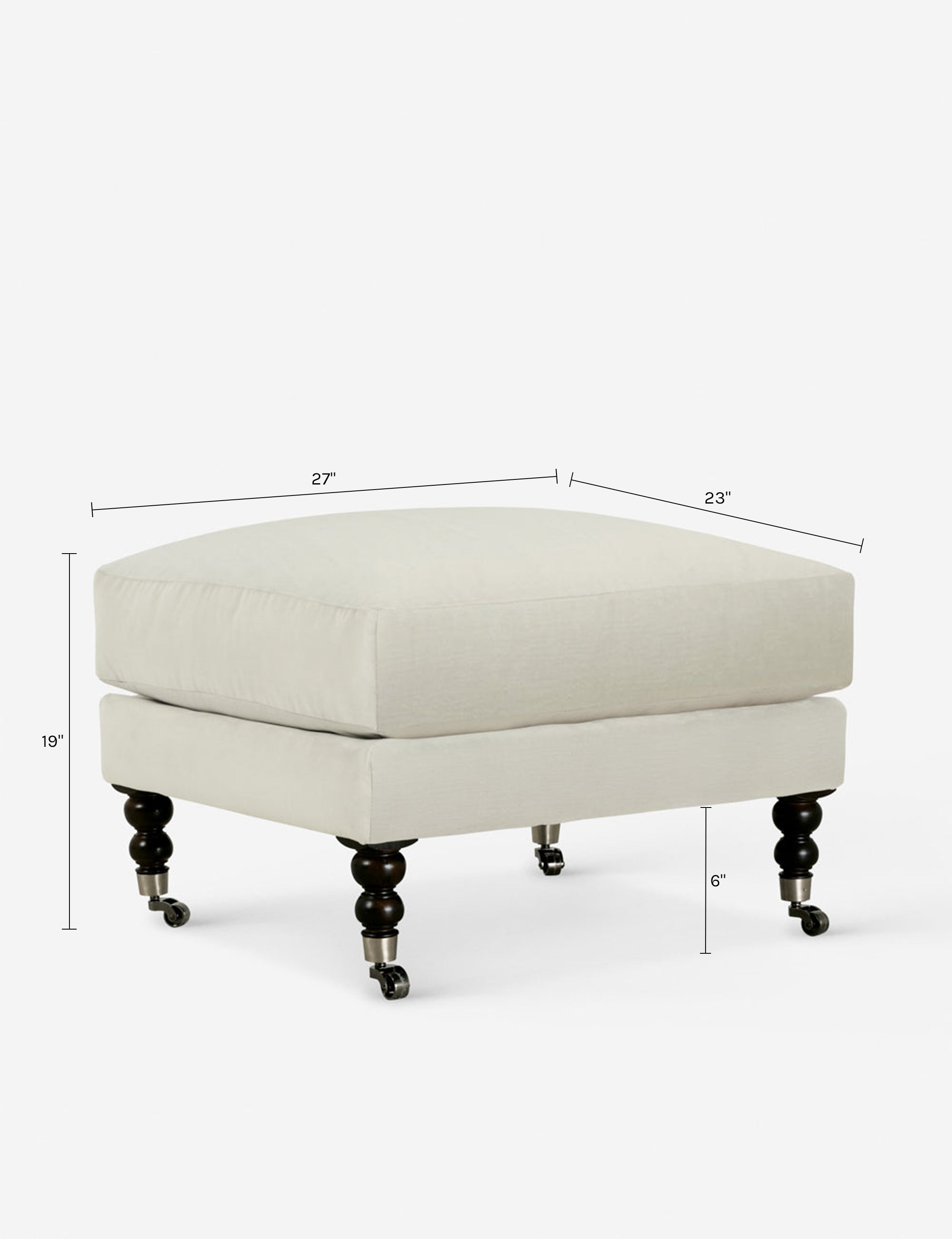 Lulu and Georgia Fabienne Ottoman - view 171