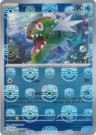 Pokémon Basculin - Master Ball Pattern - 024/086 - Common [sv105w-024] [Reverse Holo]