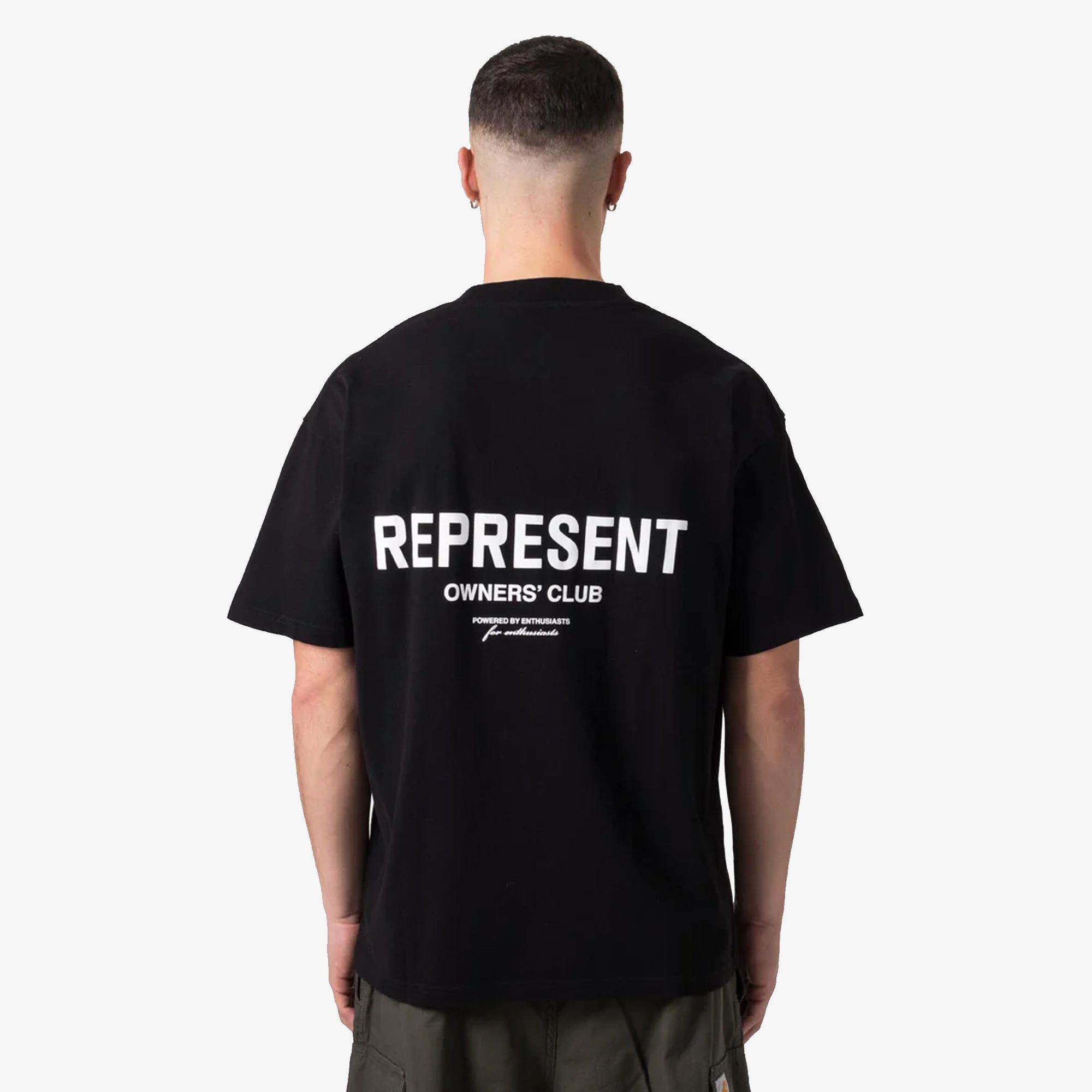 Represent | OWNERS CLUB T-SHIRT { BLACK - view 2