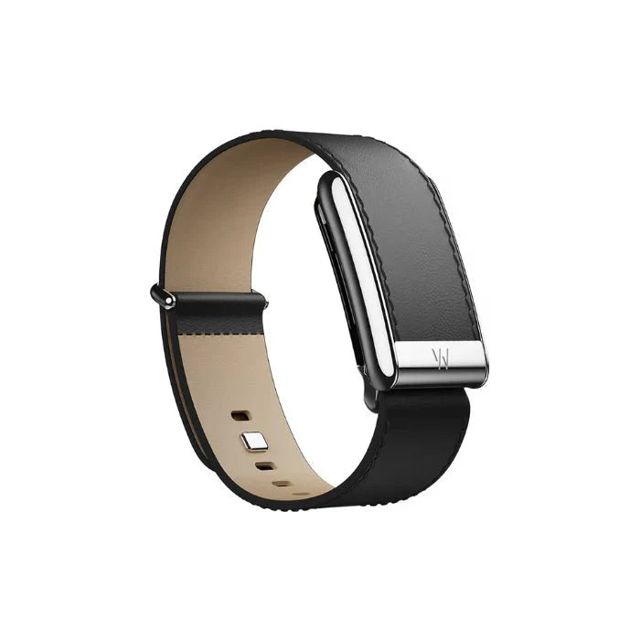 Whoop 5 0 – HYPE ELIXIR Whoop 5.0 Leatherluxe Straight Black/Cream with Titanium Band (12 Month Peak Subscription Included)