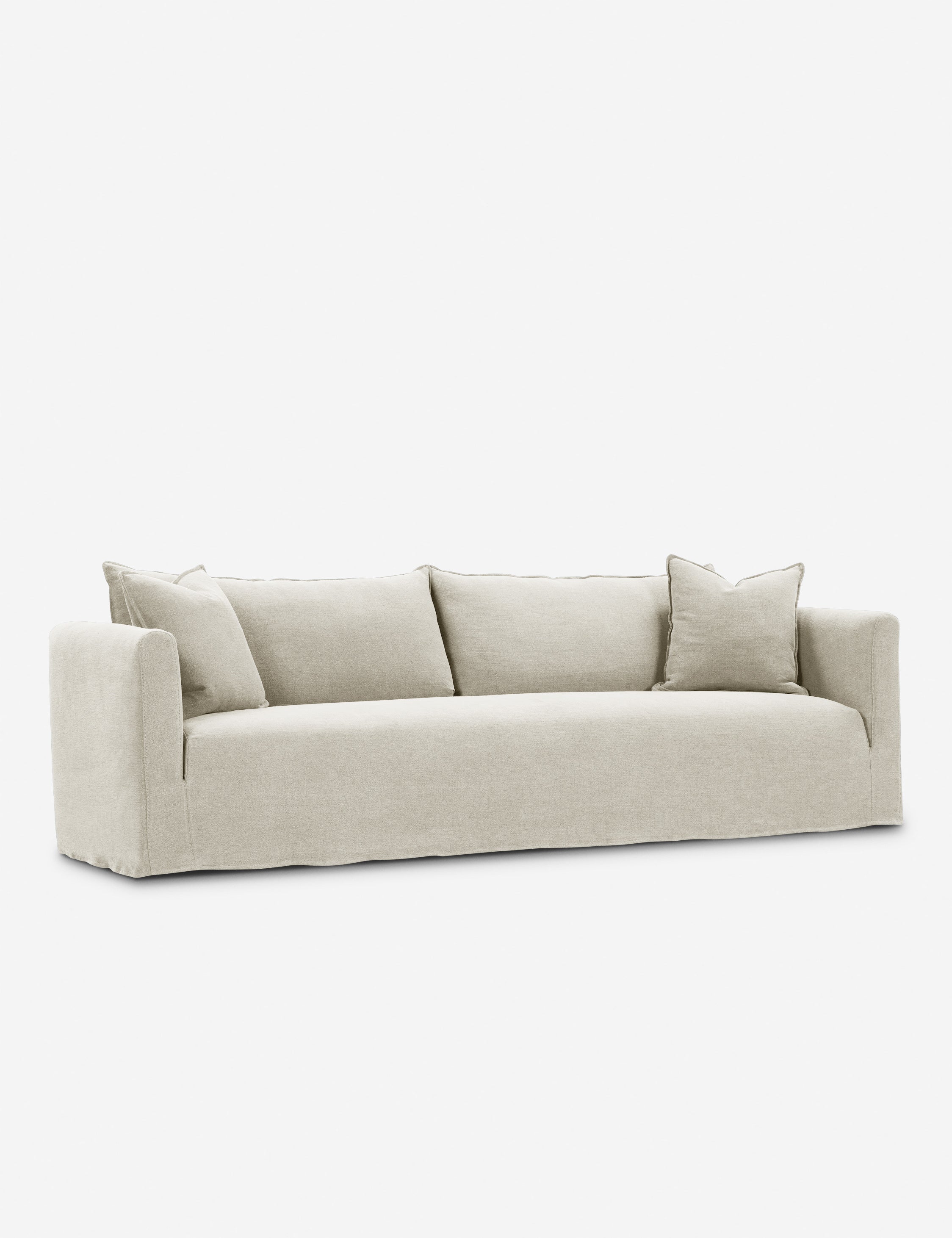 Lulu and Georgia Seton Slipcover Sofa - view 19