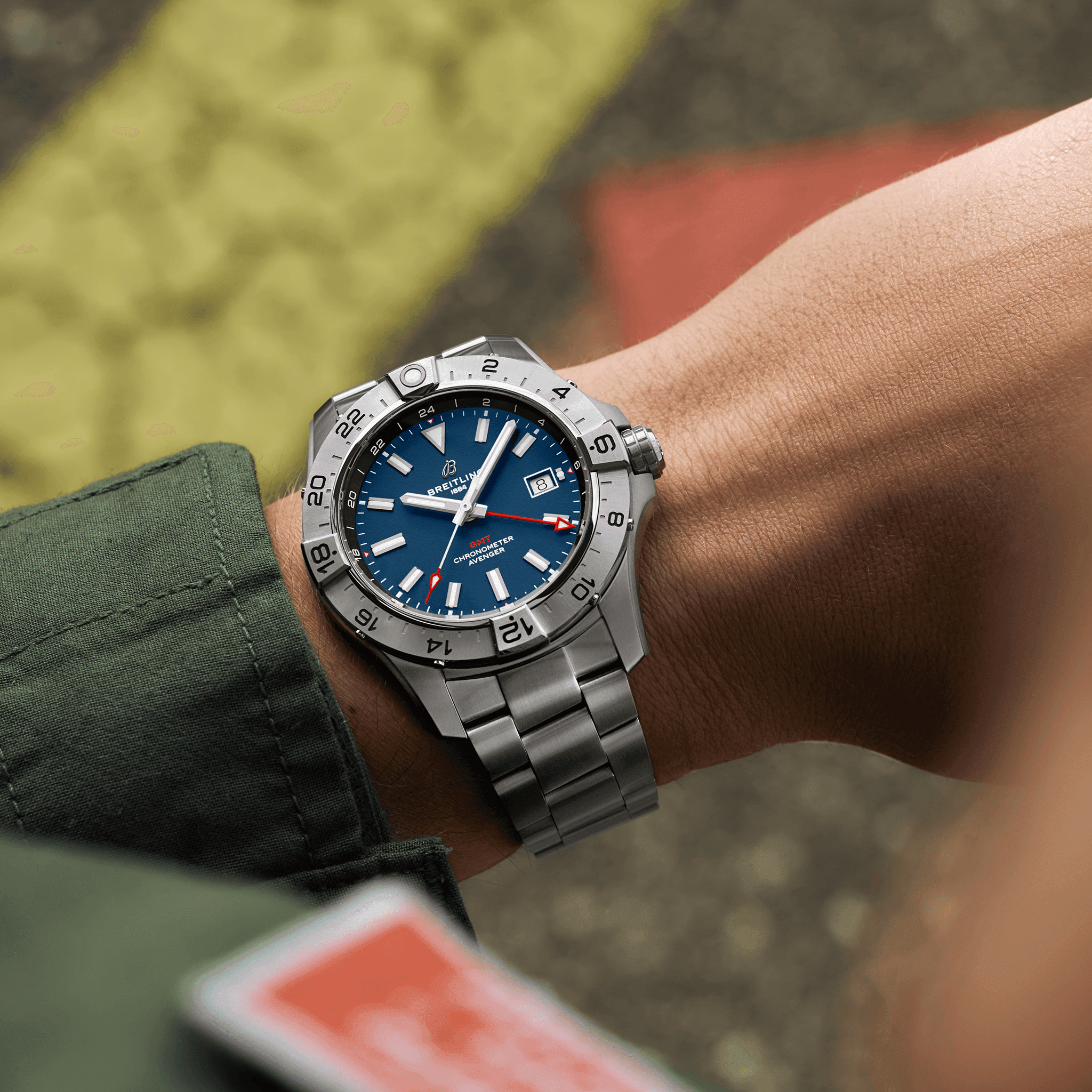 Breitling Avenger Automatic GMT Blue Dial Men 44mm - view 3