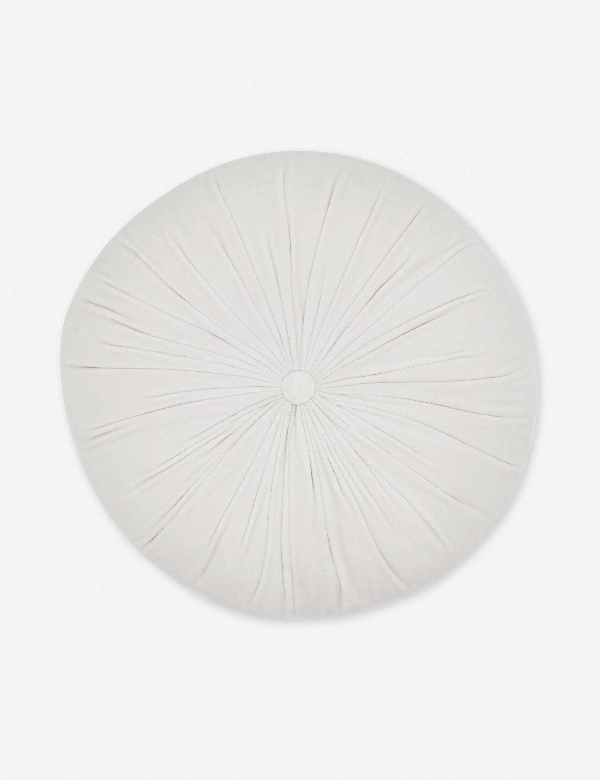 Lulu and Georgia Monroe Velvet Round Pillow - view 3
