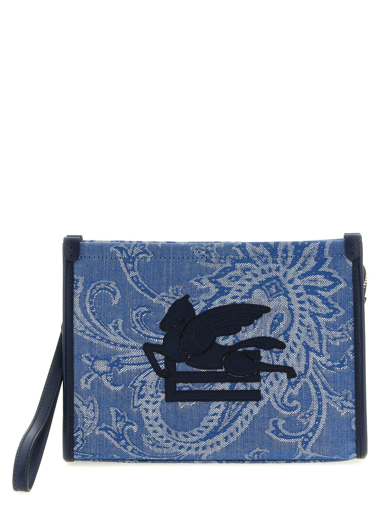 Etro Paisley Clutch – 98% cotton, 2% elastane