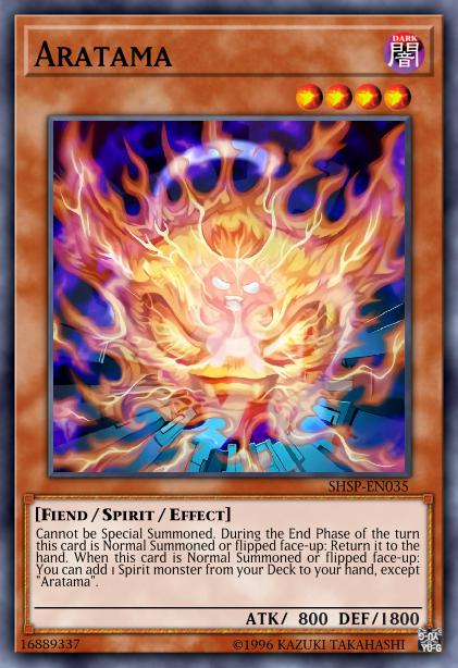 Yu-Gi-Oh! Aratama - SHSP-EN035 - Rare - Unlimited