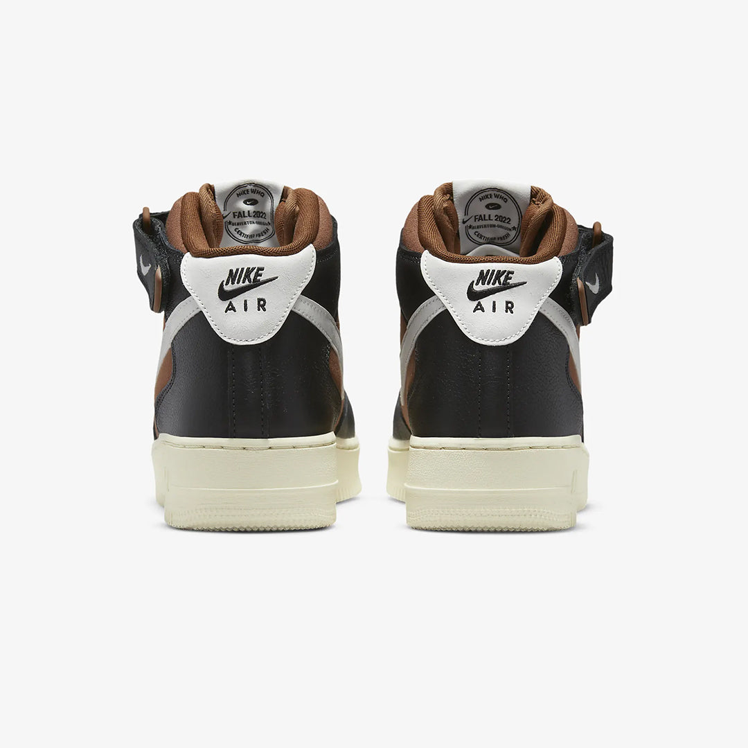 Nike | AIR FORCE 1 MID { PECAN / APLHA ORANGE - view 2