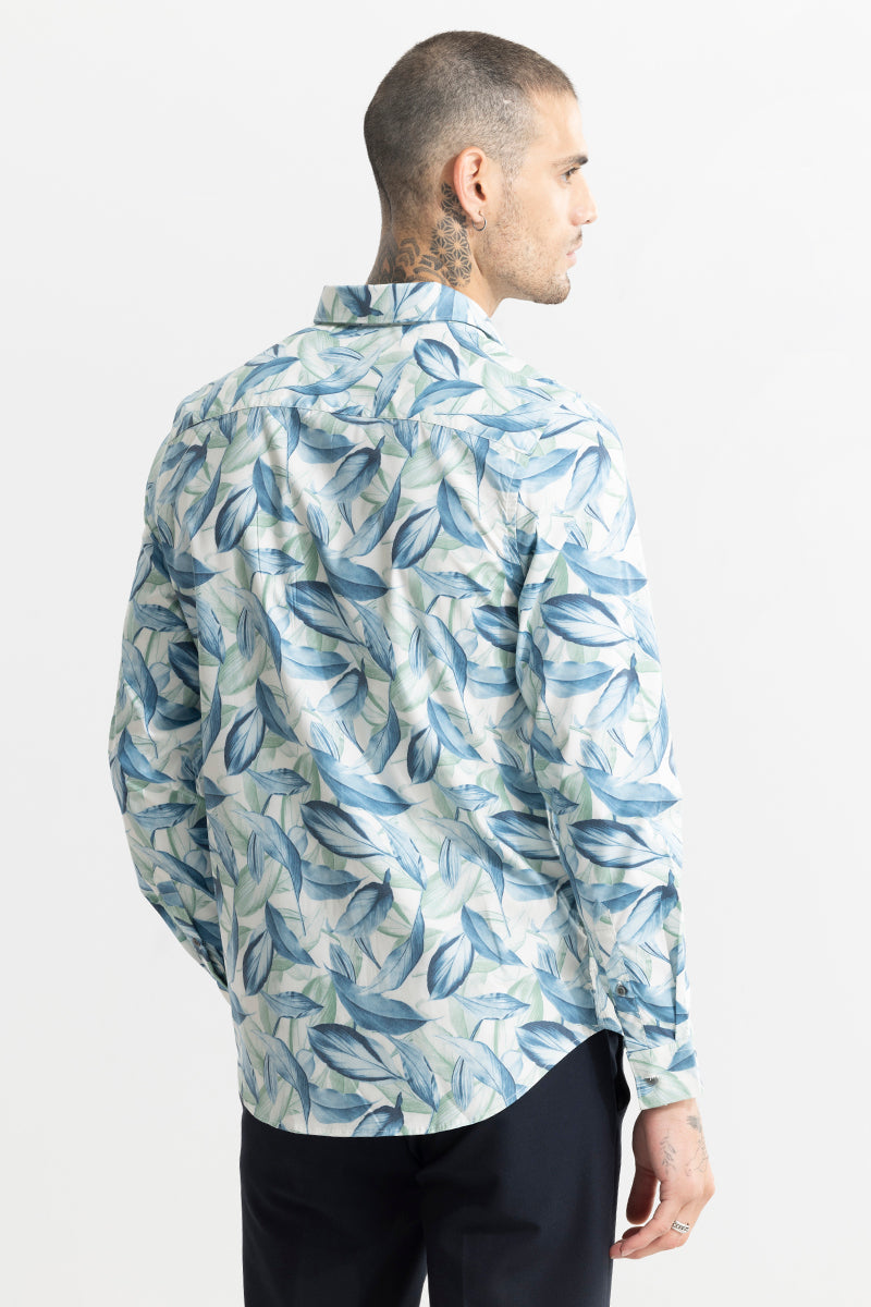 SNITCH Autumn Burst Blue Shirt - view 5