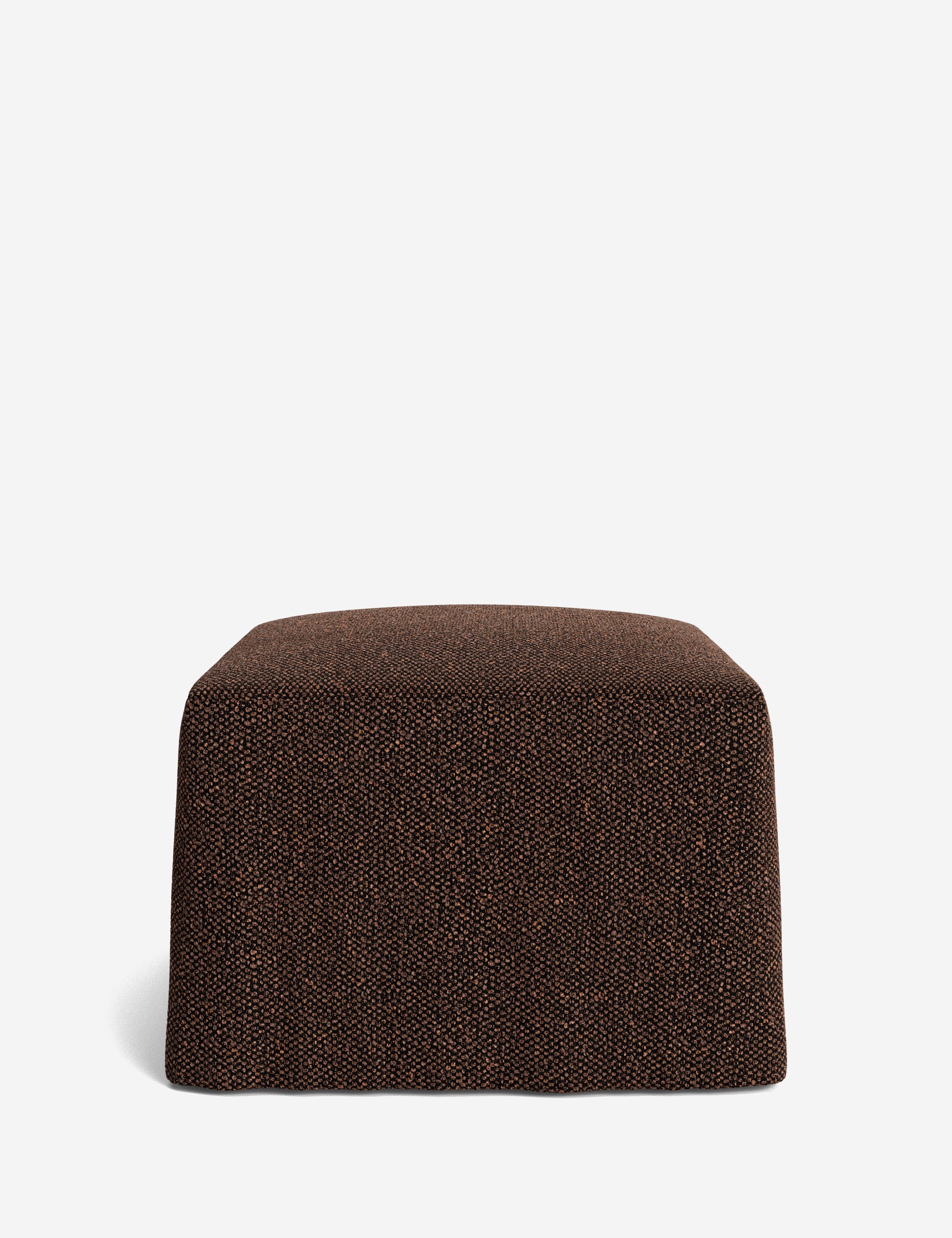 Lulu and Georgia Portola Slipcover Ottoman - view 65
