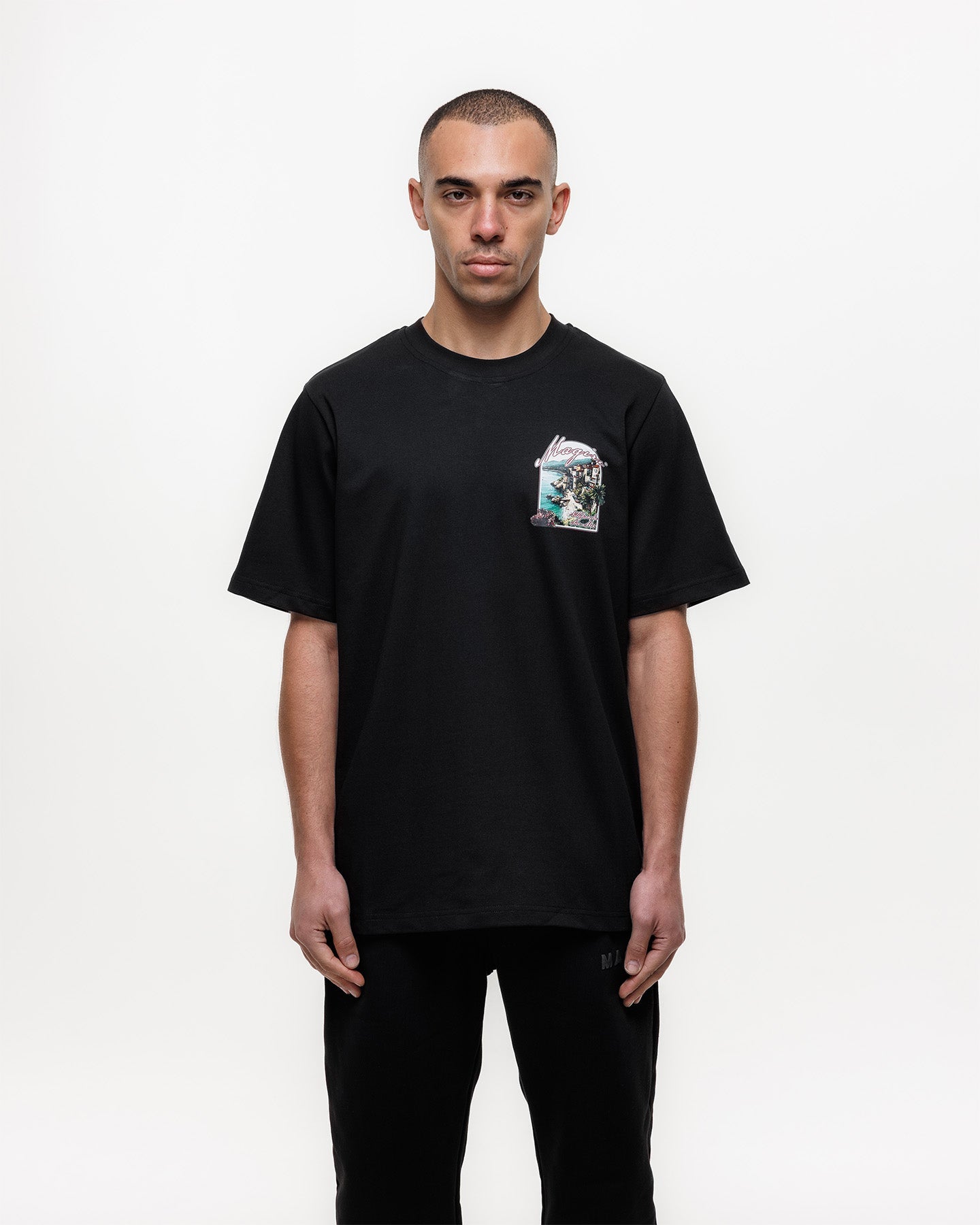 MAGIRI Sur Mur Printed Black T-Shirt - view 4