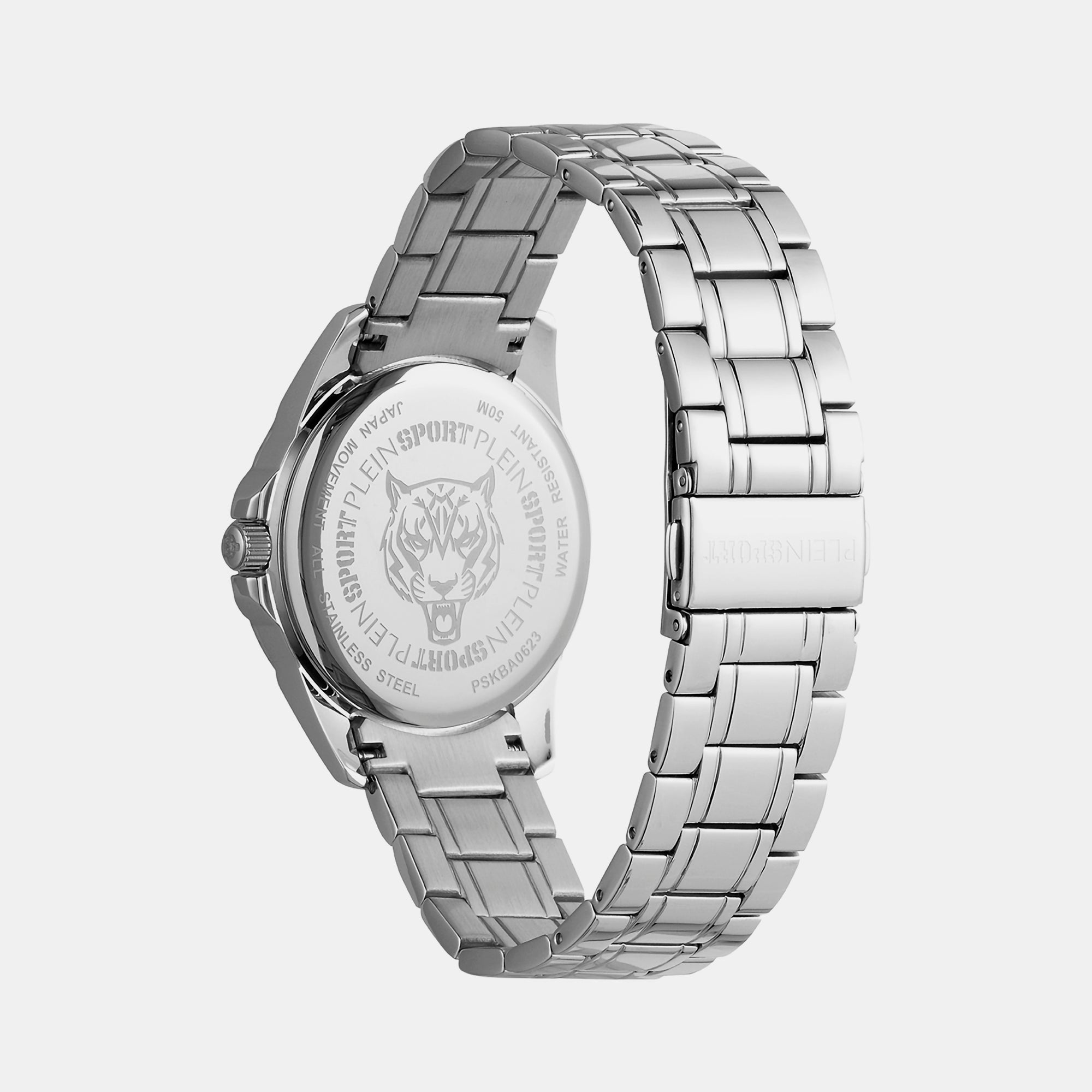 Plein Sports Glam Women Quartz Silver Dial Analog Stainless Steel Watch PSKBA0623 - view 2