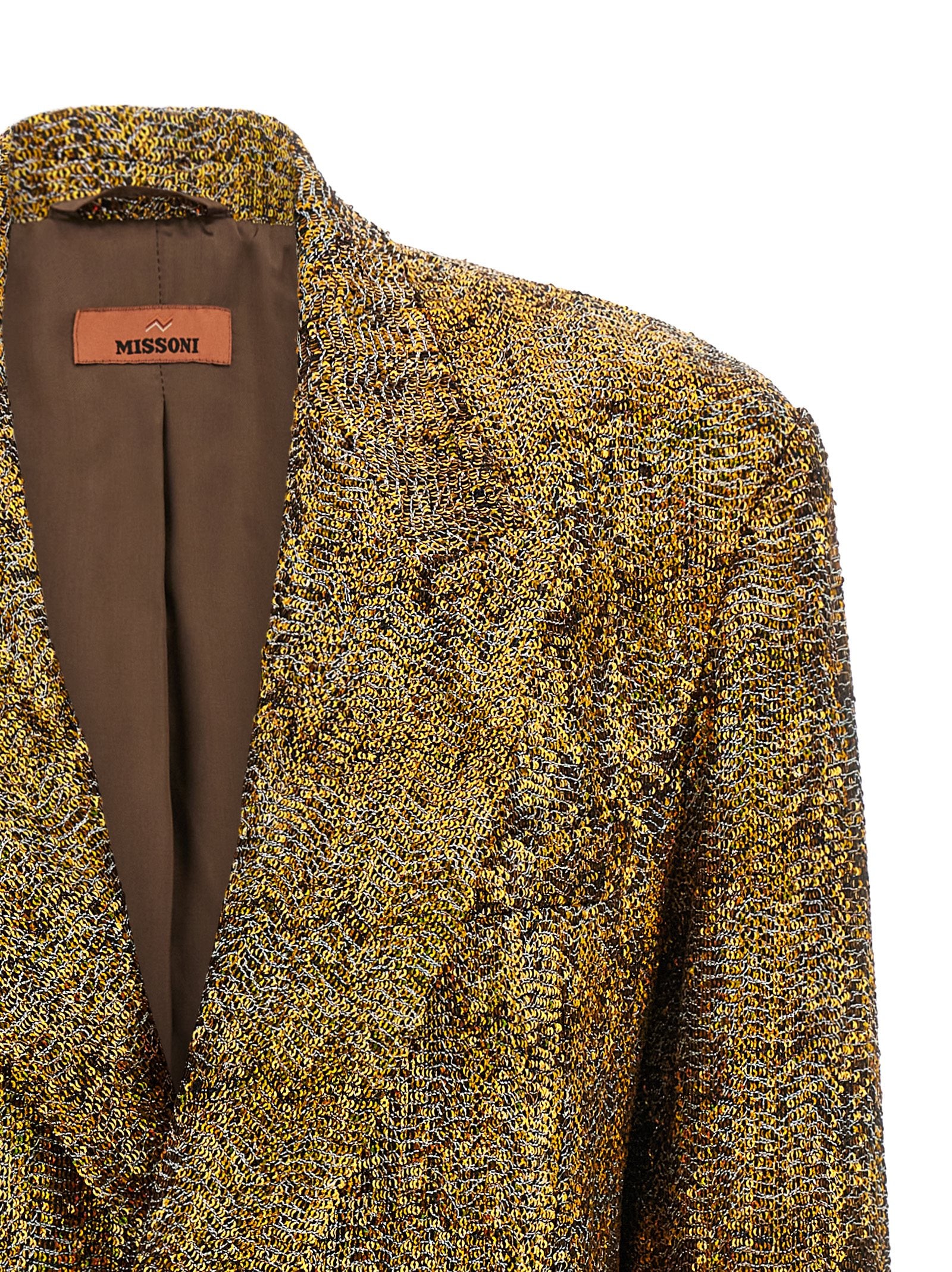 Missoni Sequin Blazer – 74% pl, 23% vi, 3% me - view 3