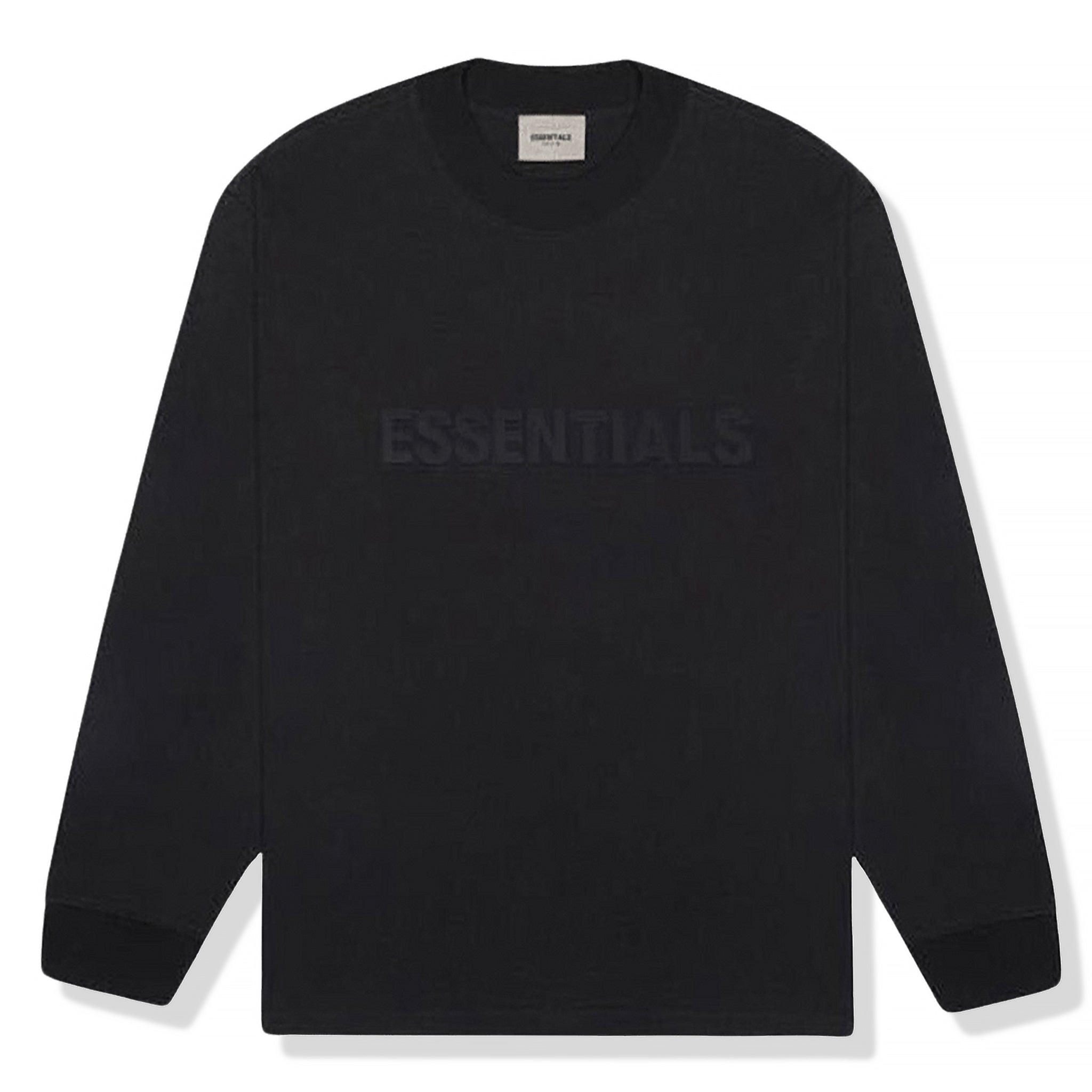 Black l s – Fear Of God Essentials Black L/S T Shirt