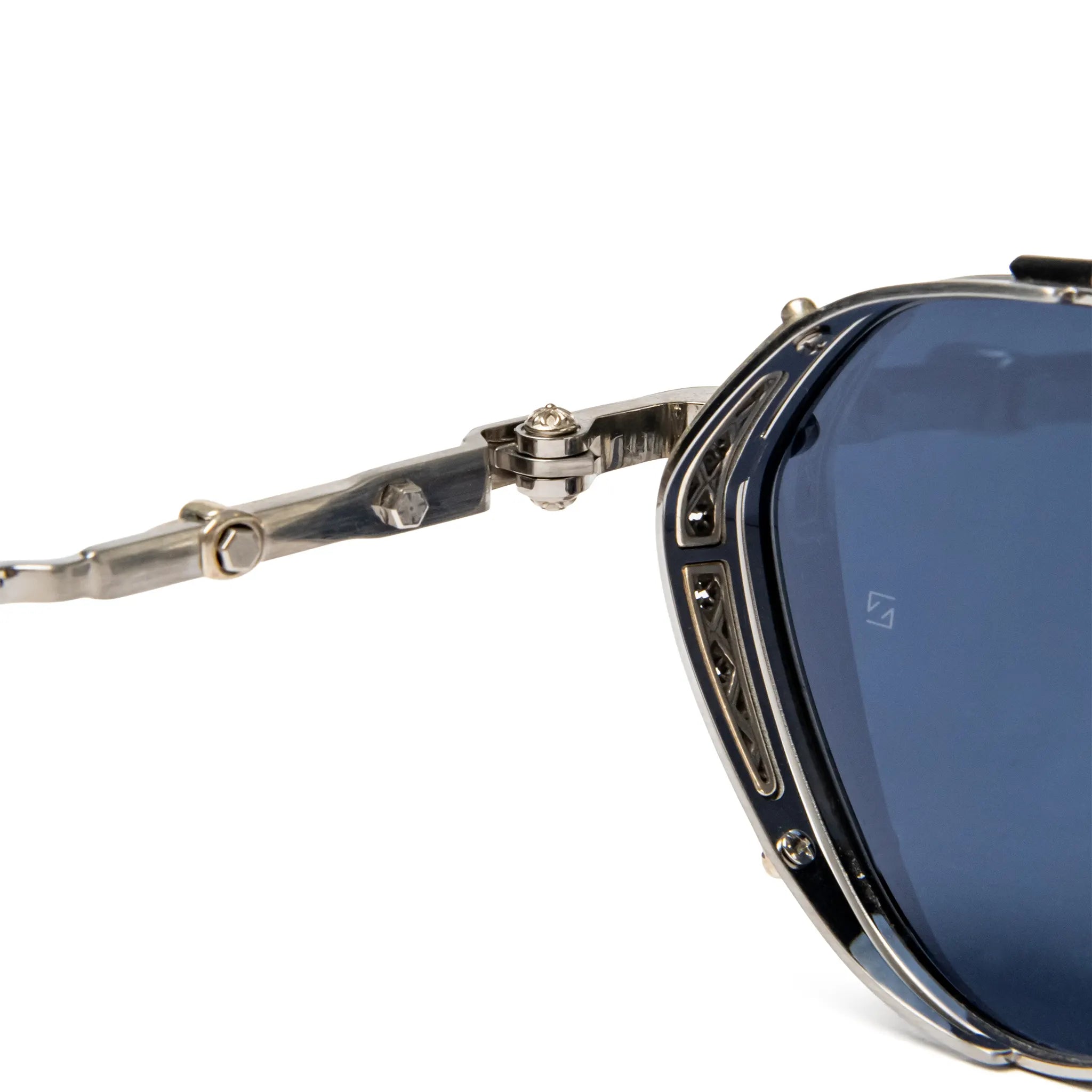 Chrome Hearts Free Ride Brushed Alloy Sunglasses - view 7