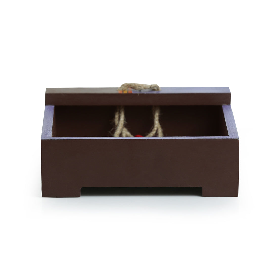 EXCLUSIVELANE 'Owl Motif' Tissue Holder In Pine Wood - view 4