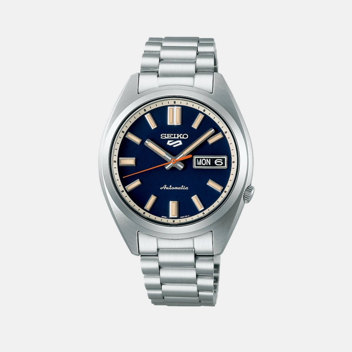 Seiko 5 Sports Men Automatic Blue Dial Analog Stainless Steel Watch SRPK87K1