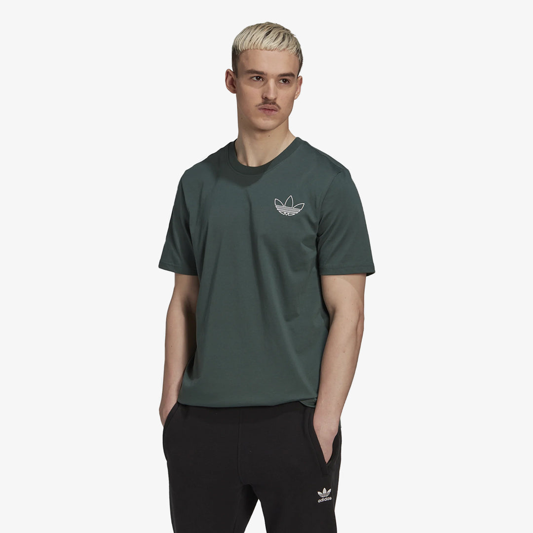Adidas Originals | TREFOIL SERIES STYLE TEE { MINERAL GREEN - view 5