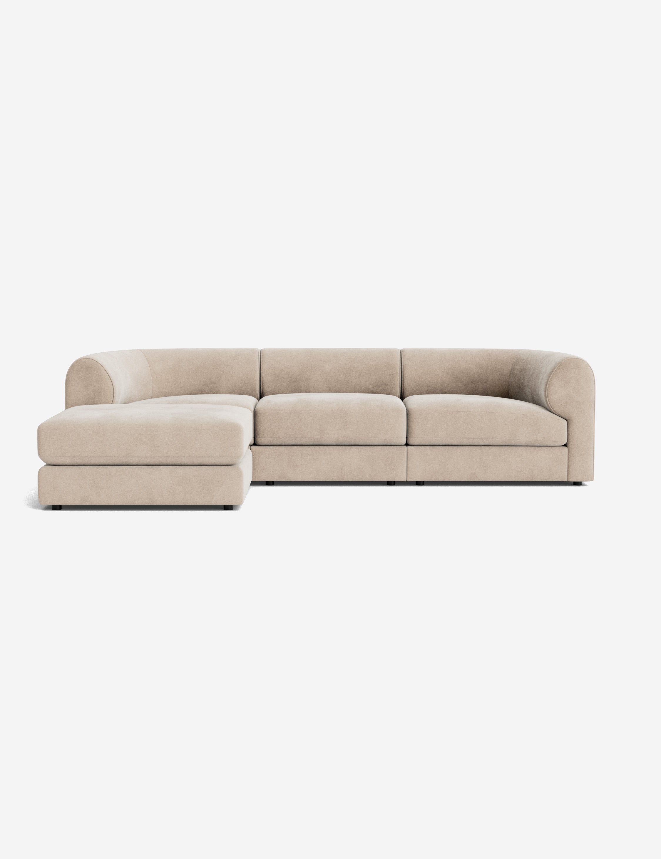 Lulu and Georgia Sergio Modular Sectional Sofa With Ottoman - view 13