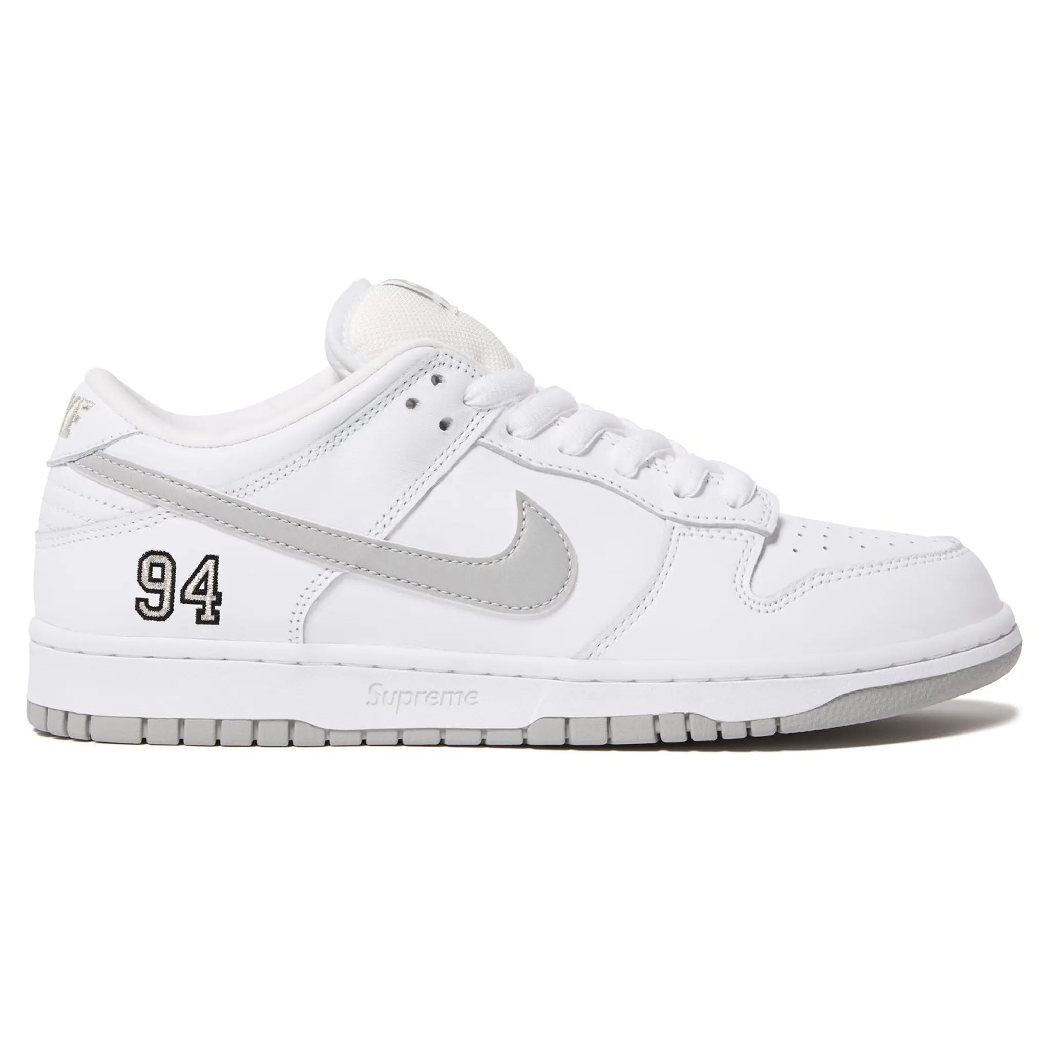 Supreme x Nike SB Dunk Low White